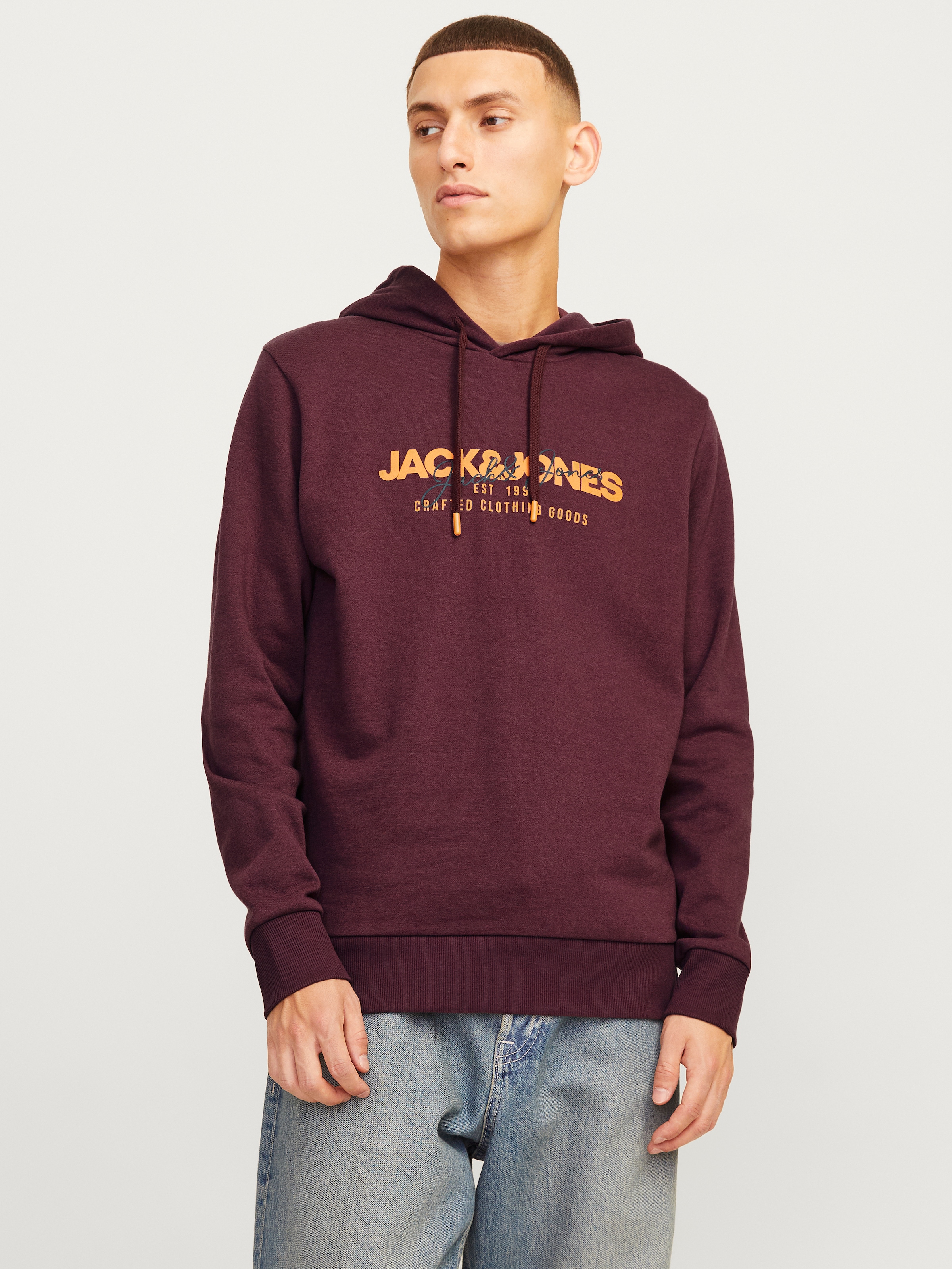 Jack & Jones PlusSize Kapuzensweatshirt "JJALVIS SWEAT HOOD PLS" günstig online kaufen