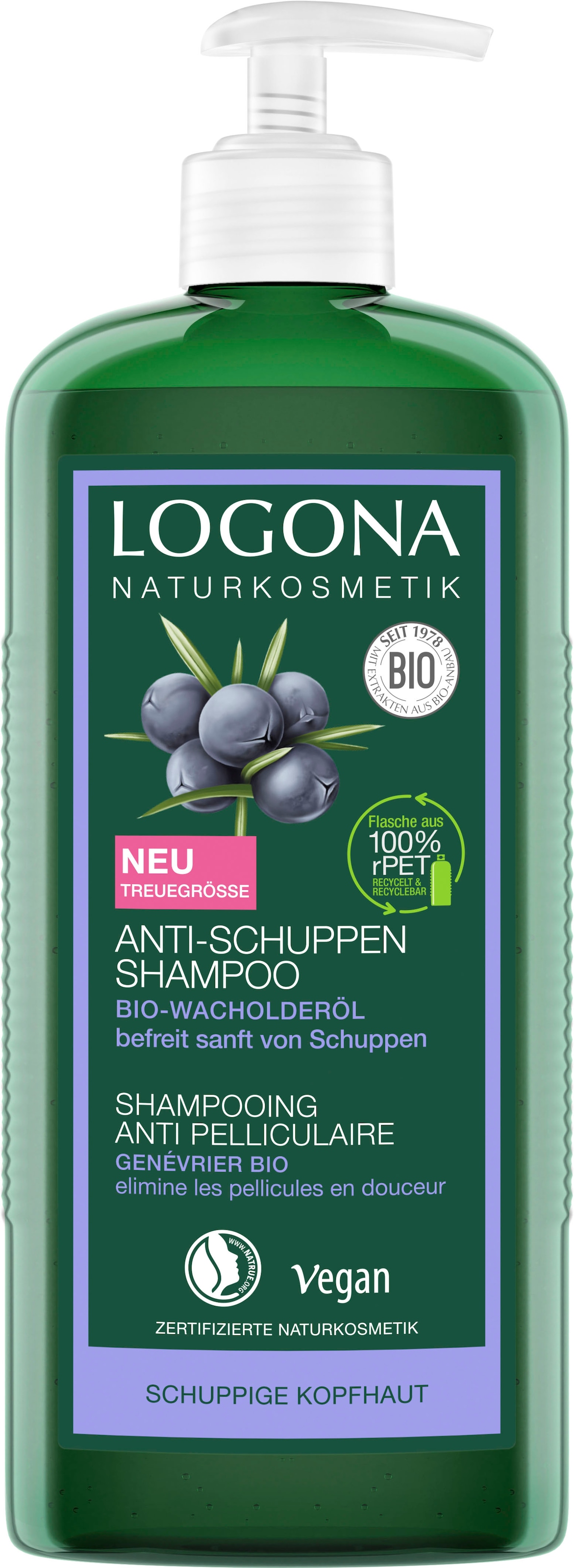 »Logona Anti-Schuppen LOGONA Haarshampoo | Bio-Wacholder« BAUR kaufen Shampoo