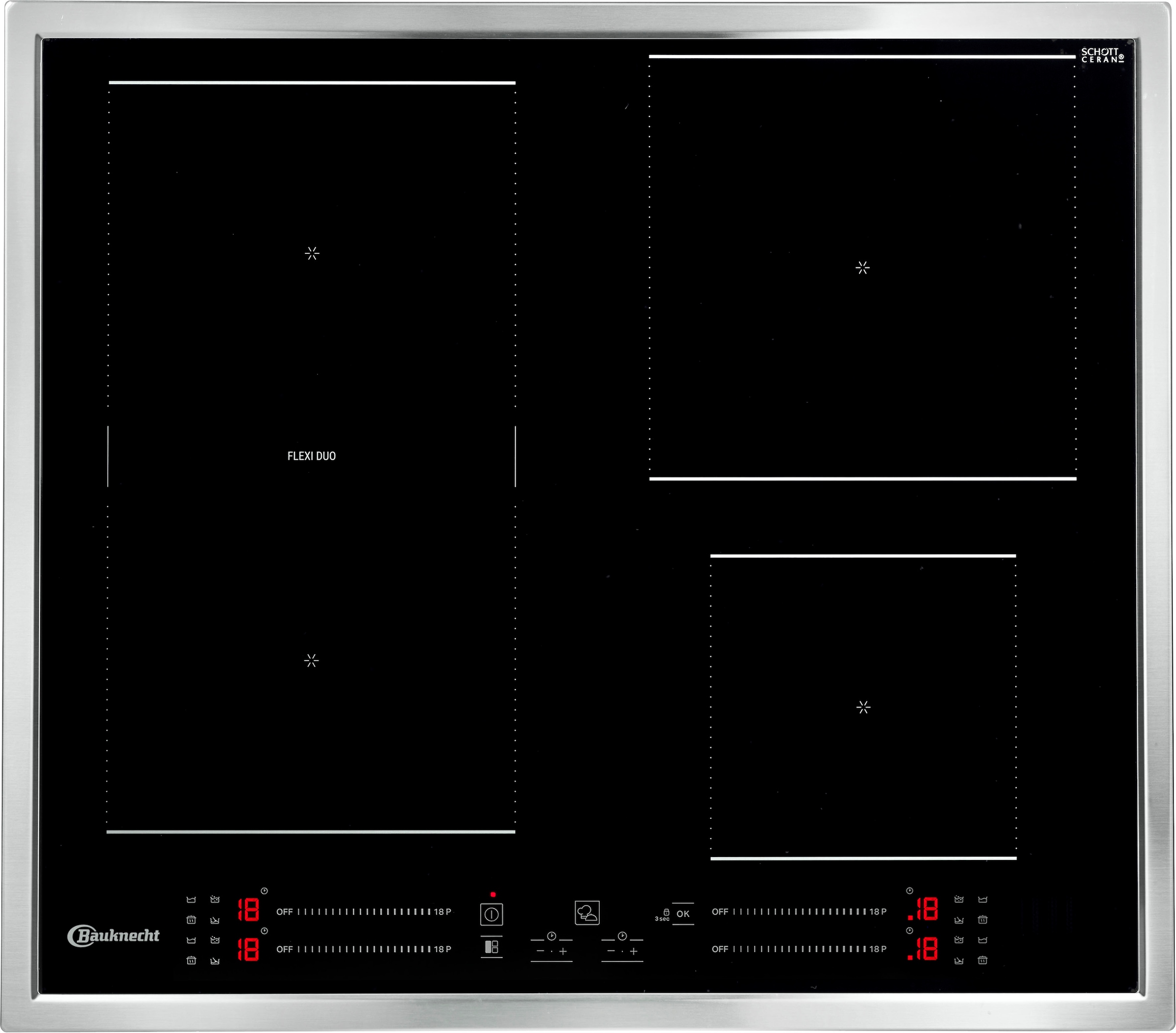 BAUKNECHT Flex-Induktions-Kochfeld "BS 7160C FT" günstig online kaufen