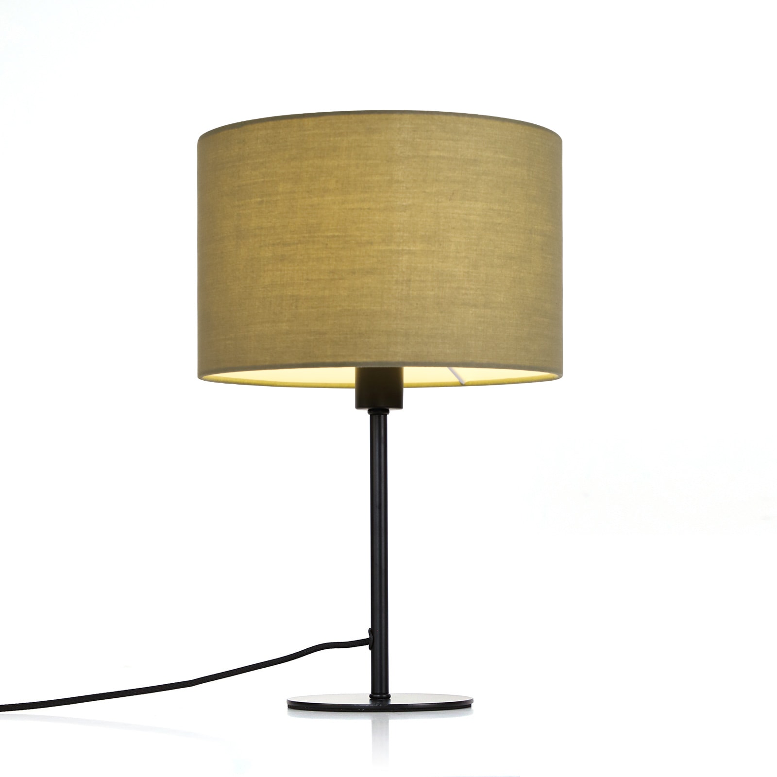 OTTO home Tischleuchte »Avveline - Textilschirm Tischlampe« E14 1 Stk. Tischlampe mit Stoffschirm, Höhe 36 cm, Ø 23 cm, Fassung E14