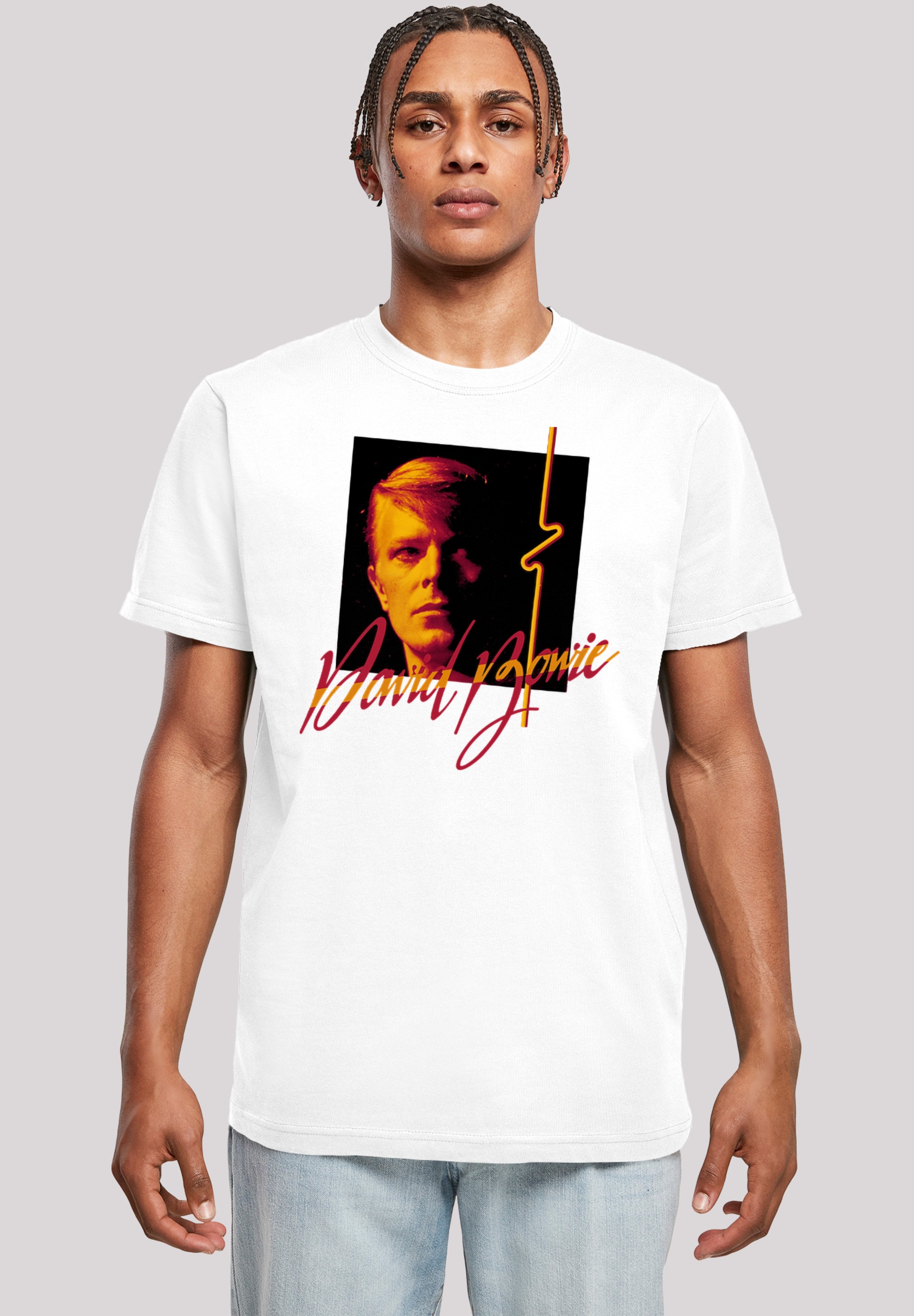 F4NT4STIC T-Shirt "David Bowie Photo Angle 90s", Herren,Premium Merch,Regul günstig online kaufen