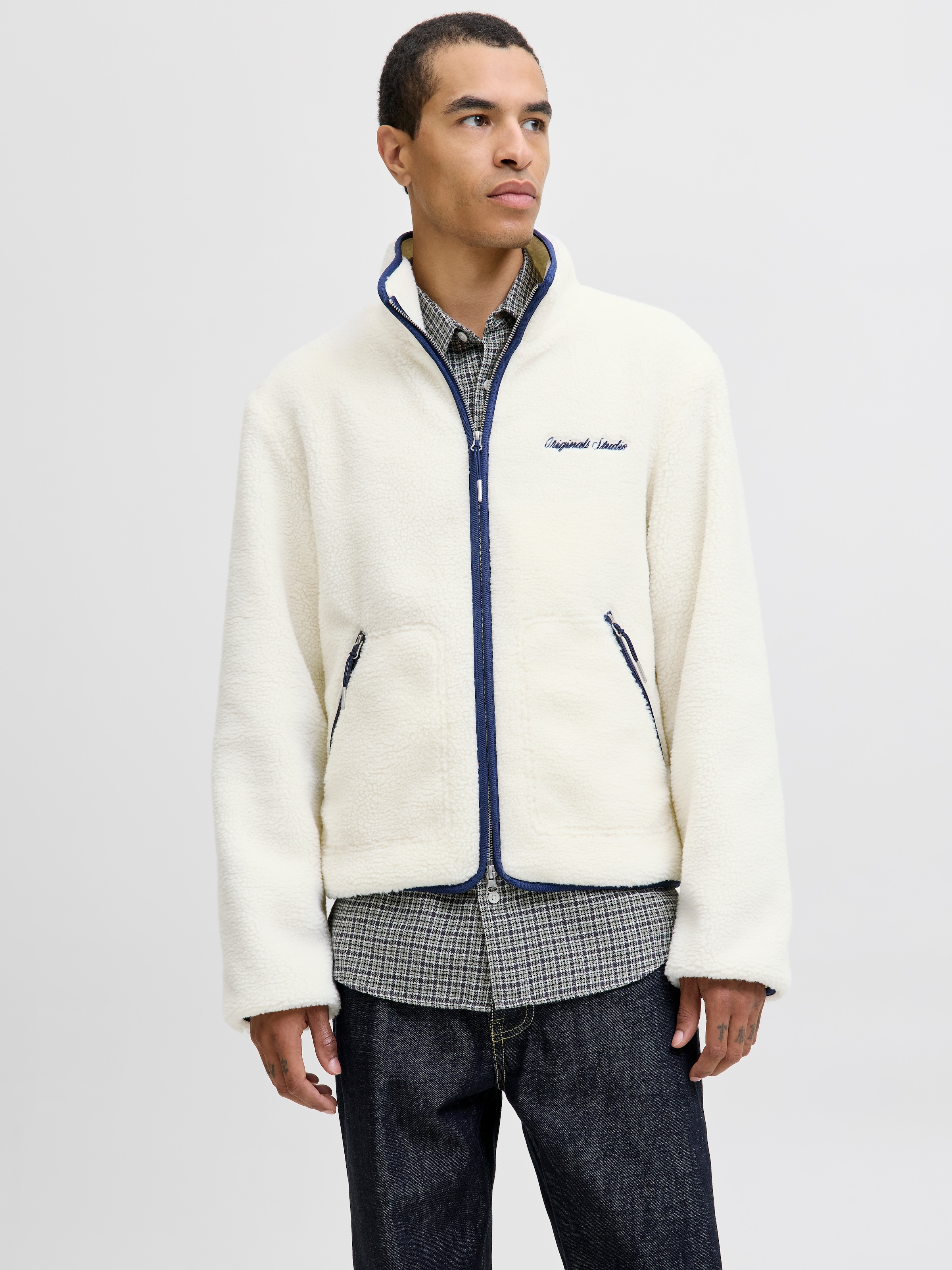 Jack & Jones Kurzjacke "JORNORREBRO TEDDY JACKET SN" günstig online kaufen