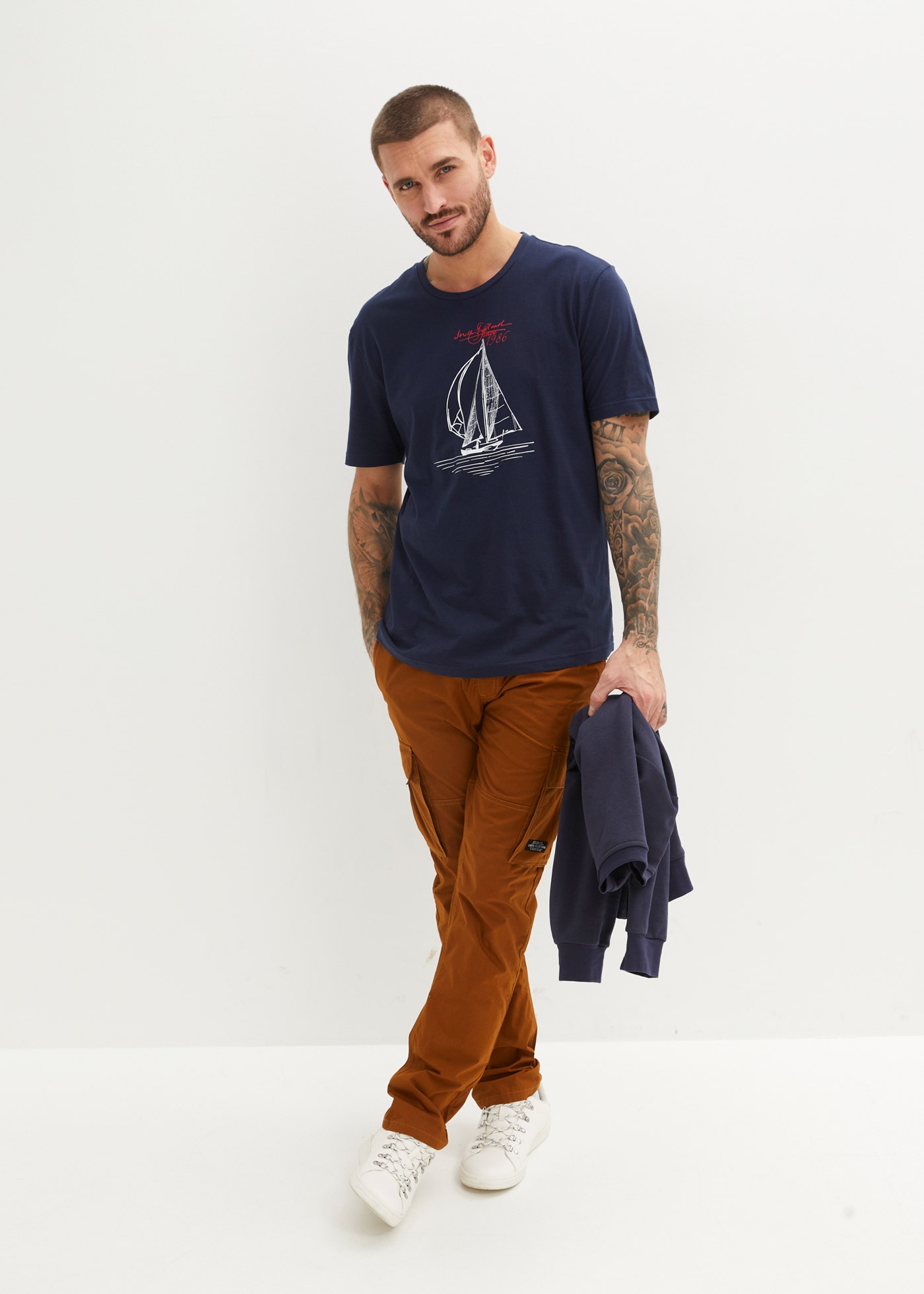 bonprix T-Shirt Packung, 2 tlg.