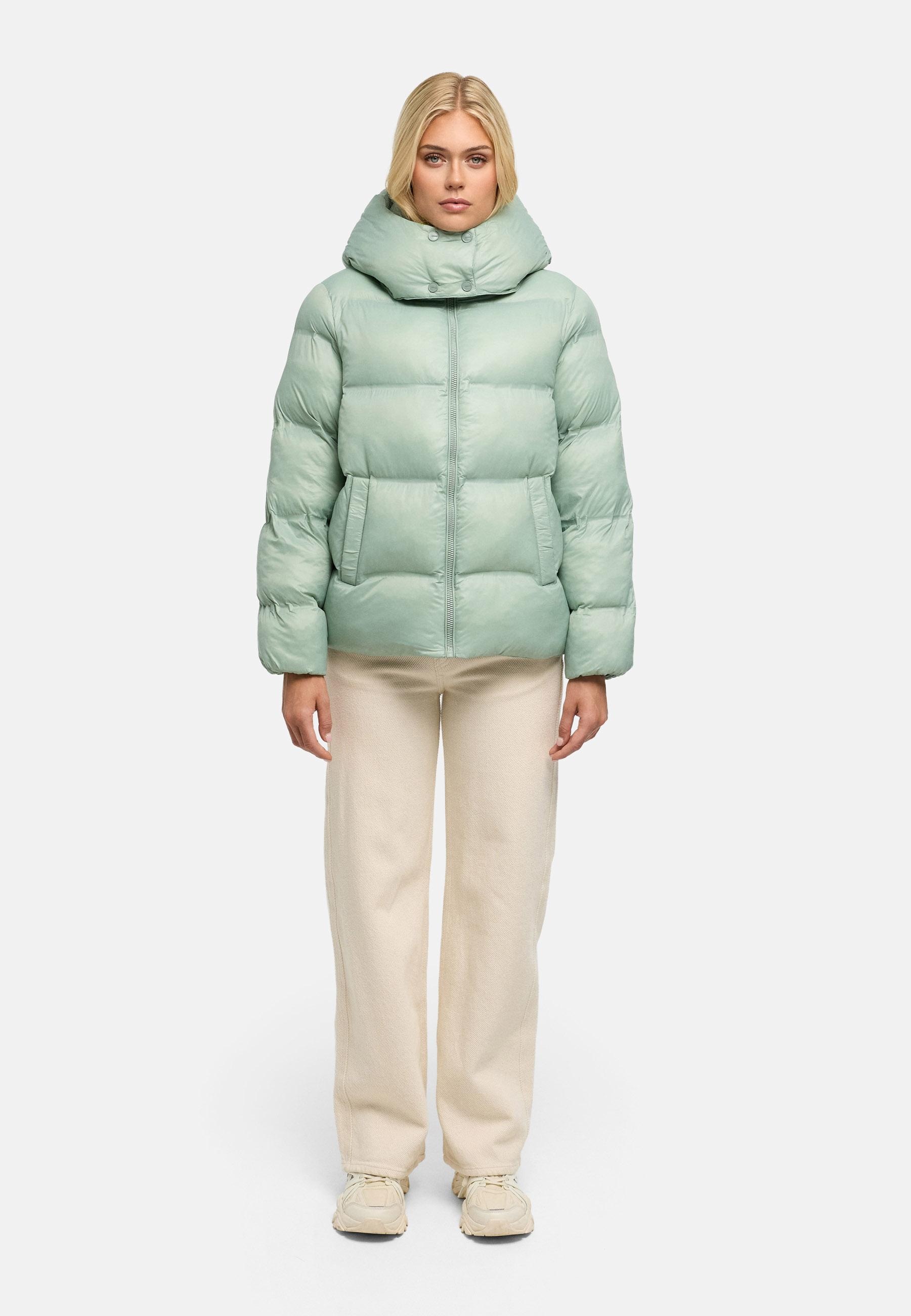 Navahoo Steppjacke »Snow-Frame 14« mit Kapuze Damen Winterjacke mit abnehmbarer Kapuze