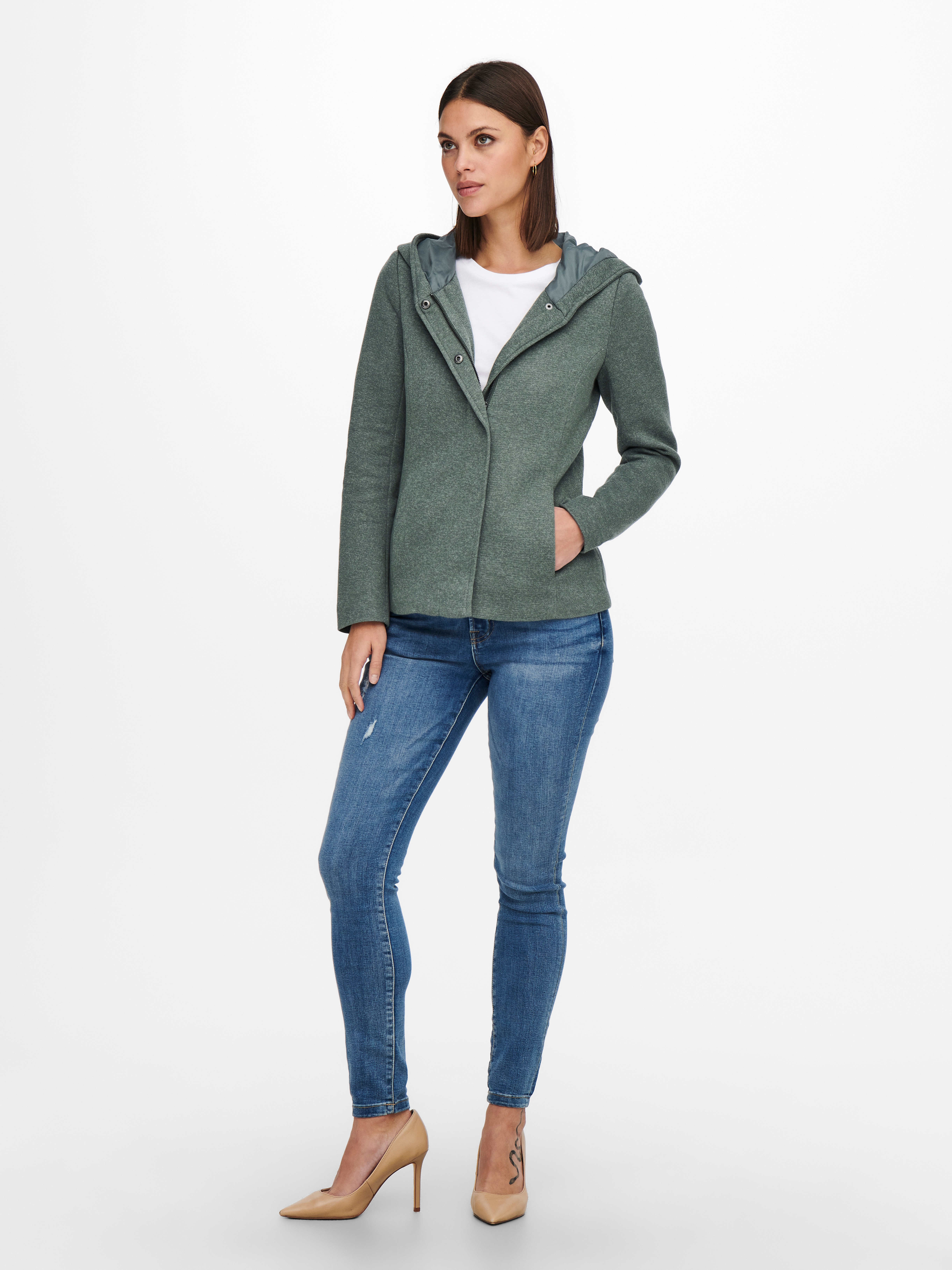 Thumbnail - ONLY Kurzjacke "ONLSEDONA LIGHT SHORT JACKET" mit Kapuze