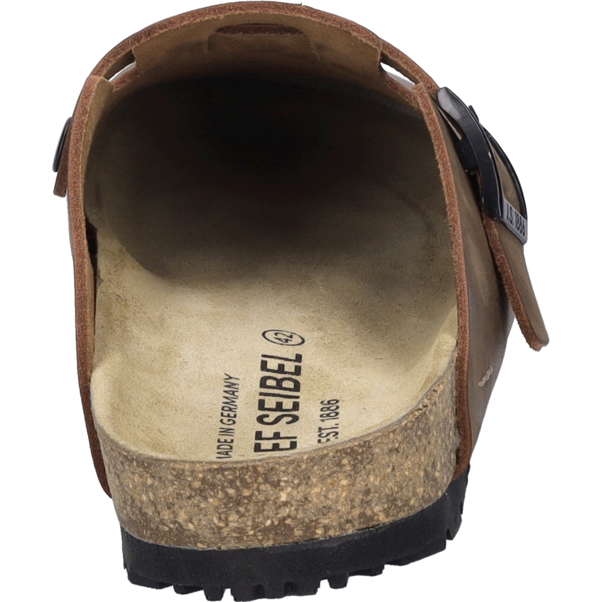 Clog JOSEF SEIBEL "Hermine 04, braun", Damen, Gr. 43, braun, Obermaterial: 100% Rindsleder Leather cow., Schuhe Clog 3