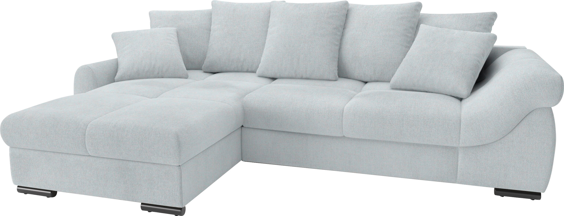 Mr. Couch Ecksofa "Livorno DuraFlex L-Form", inkl. Hochschläfer-Bettauszug, günstig online kaufen