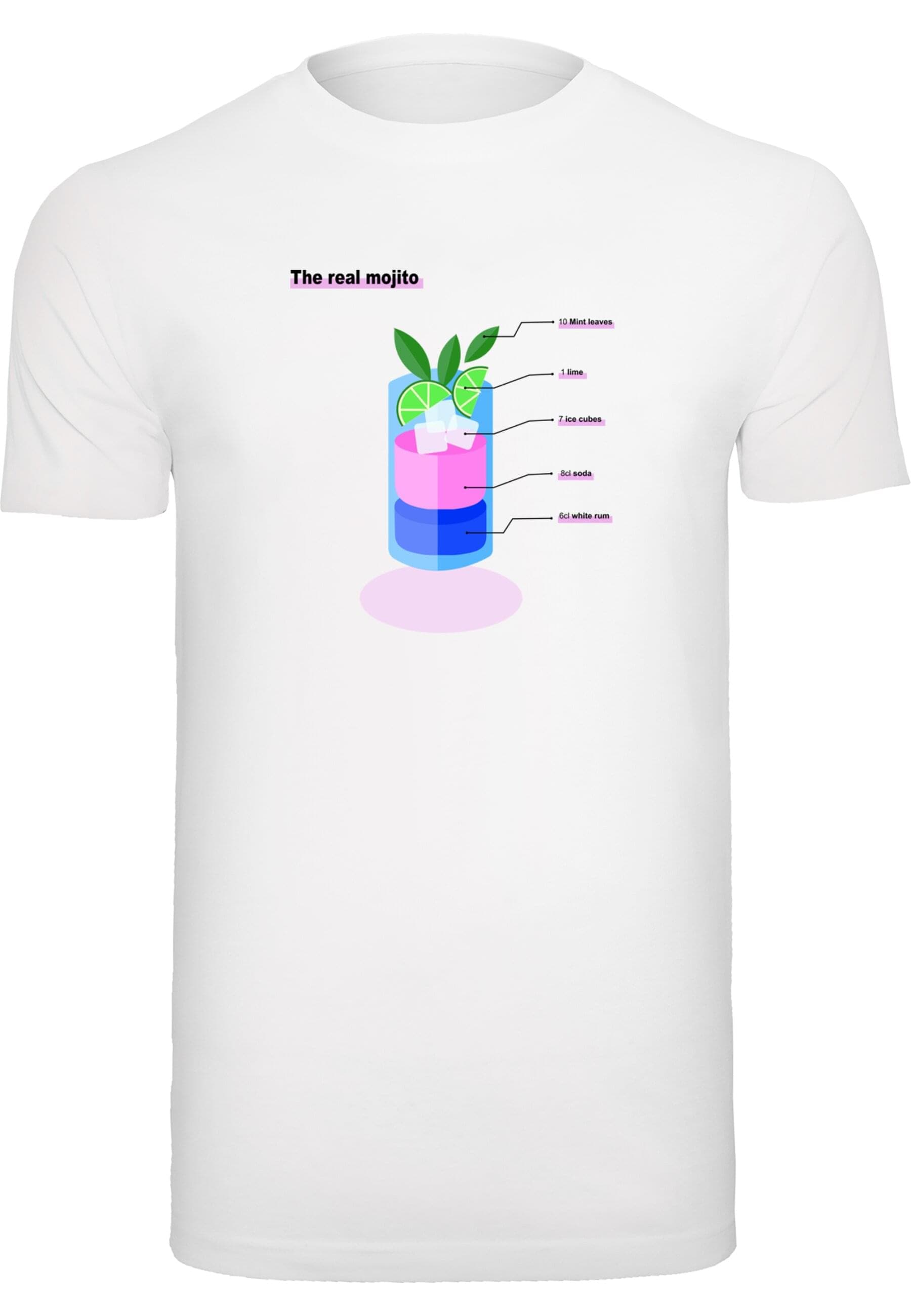 MisterTee T-Shirt "MisterTee Herren The Real MojitoTee" 1 Stk. tlg. günstig online kaufen