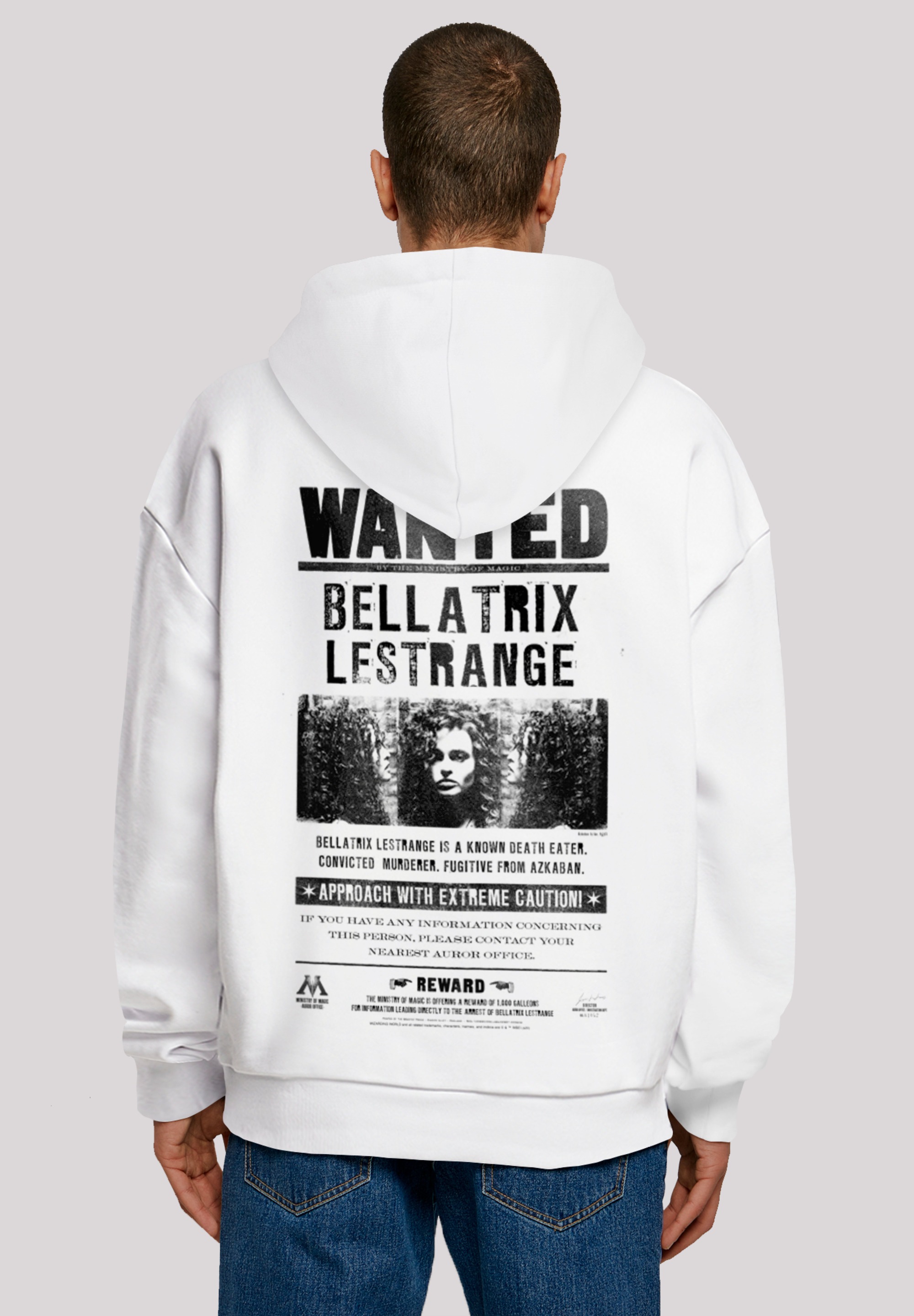 F4NT4STIC Kapuzenpullover "Harry Potter Bellatrix Lestrange Wanted", Print