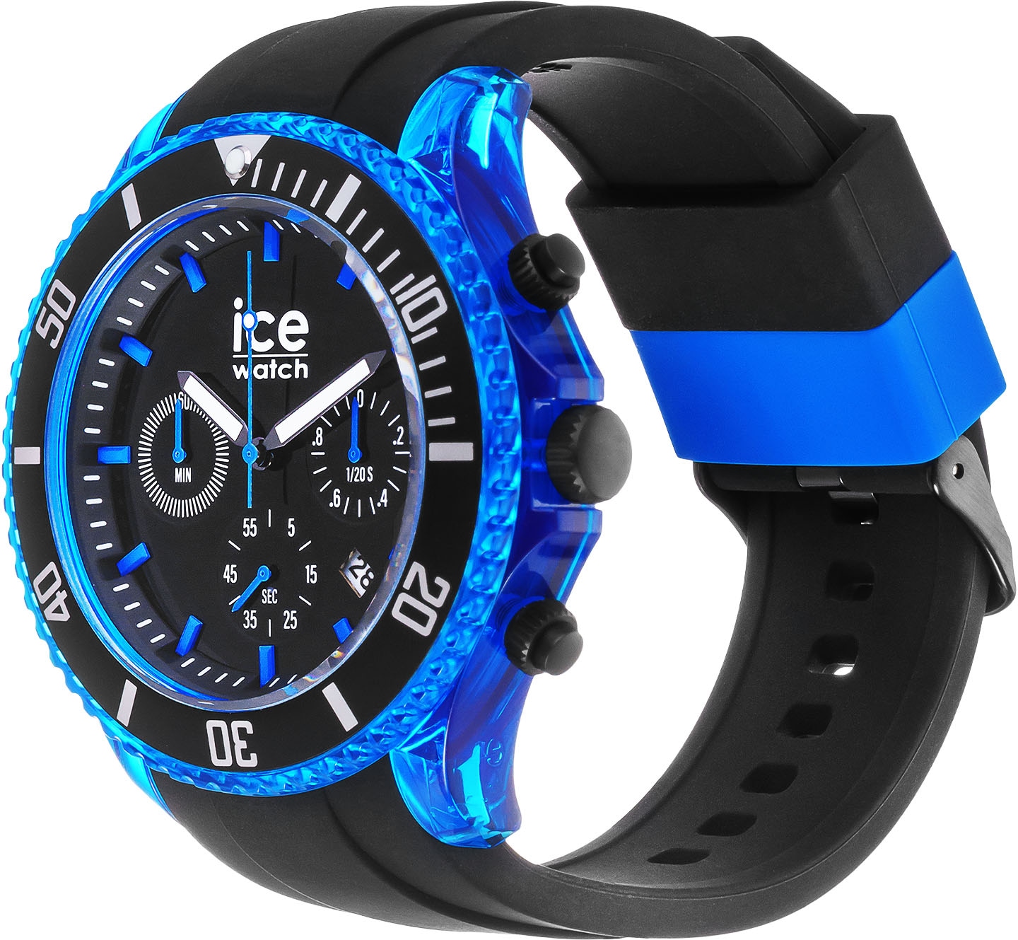 ice-watch Chronograph »ICE chrono - Black blue - Extra large - CH, 019844«