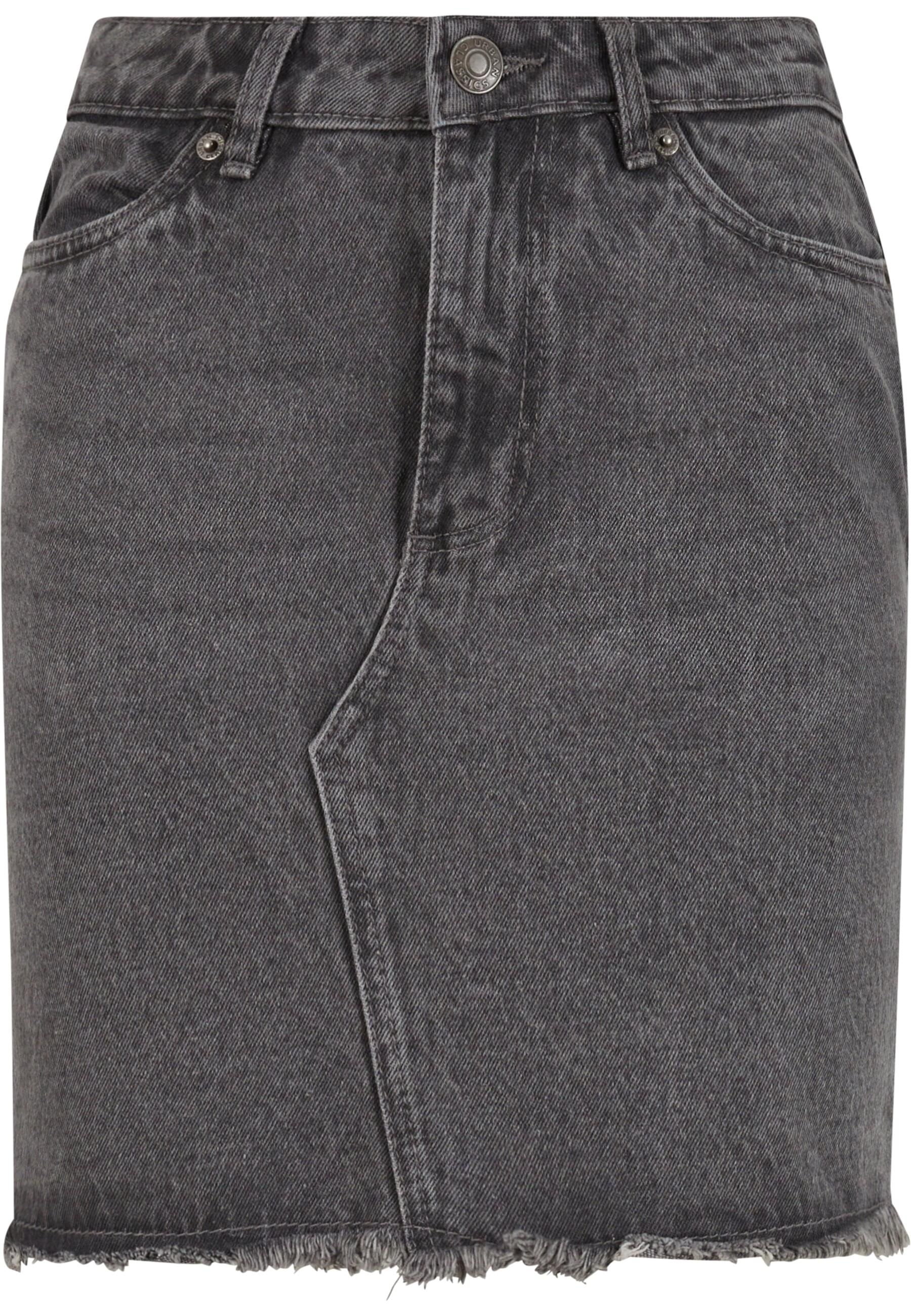 URBAN CLASSICS Sommerrock "Urban Classics Ladies Heavy Mini Denim Skirt", (1 tlg.)