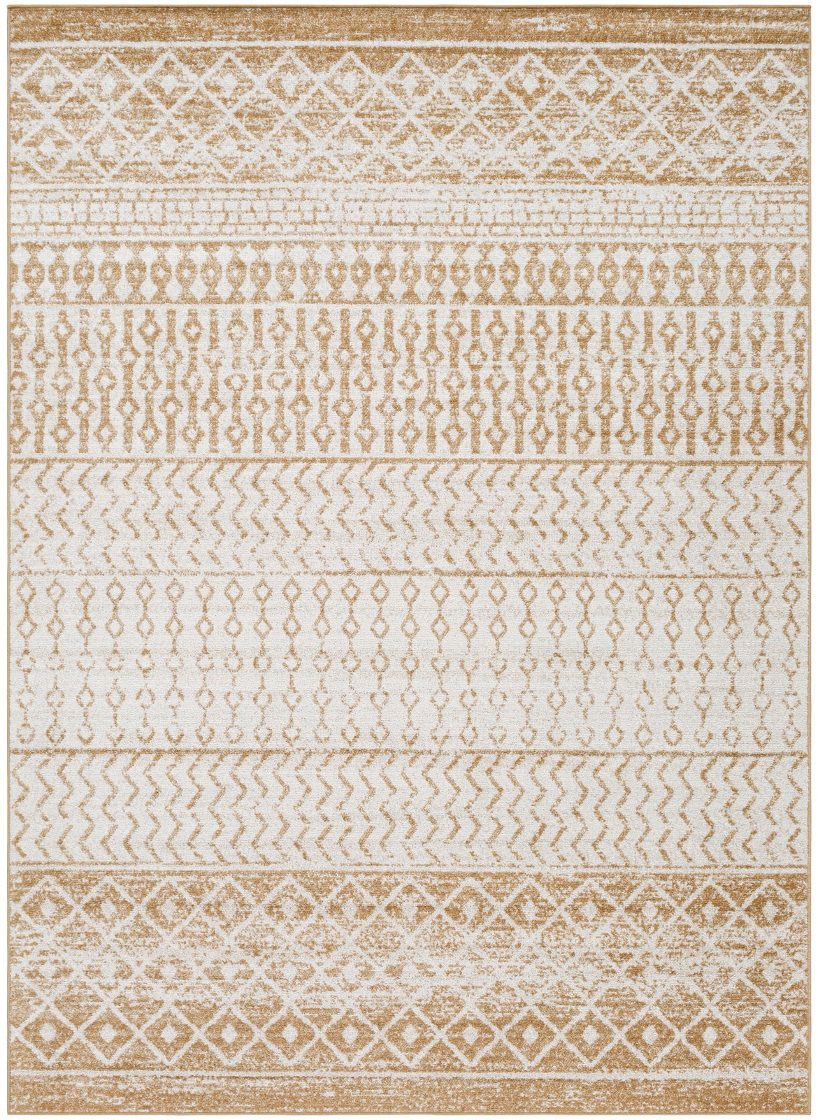 Livabliss Teppich "NICE" rechteckig 11 mm Höhe Boho Skandi Teppich, Kurzflo günstig online kaufen