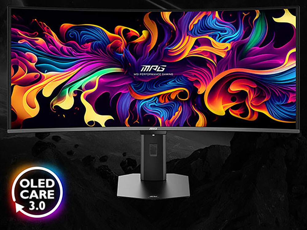 MSI Curved-Gaming-OLED-Monitor »MPG 341CQR QD-OLED X36« 86 cm/34 ″  3440 x 1440 px UWQHD 0,03 Reaktionszeit 360 Hz