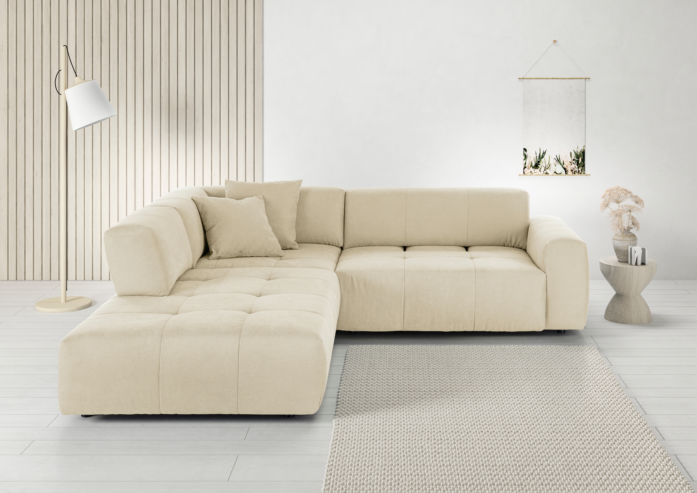 3C Candy Ecksofa "Yoshy Komfortsofa, bequem und modern, hochwertige Verarbe günstig online kaufen