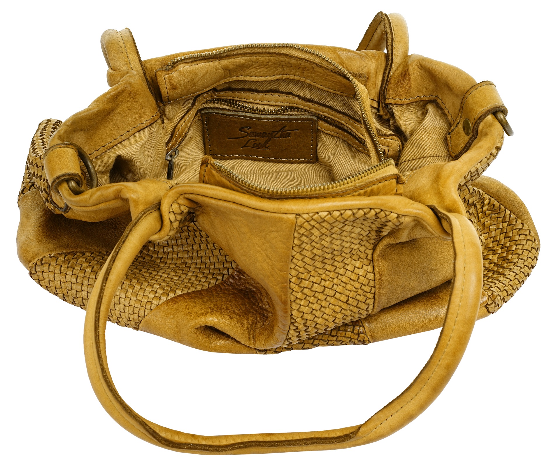 Samantha Look Shopper, echt Leder, Made in Italy