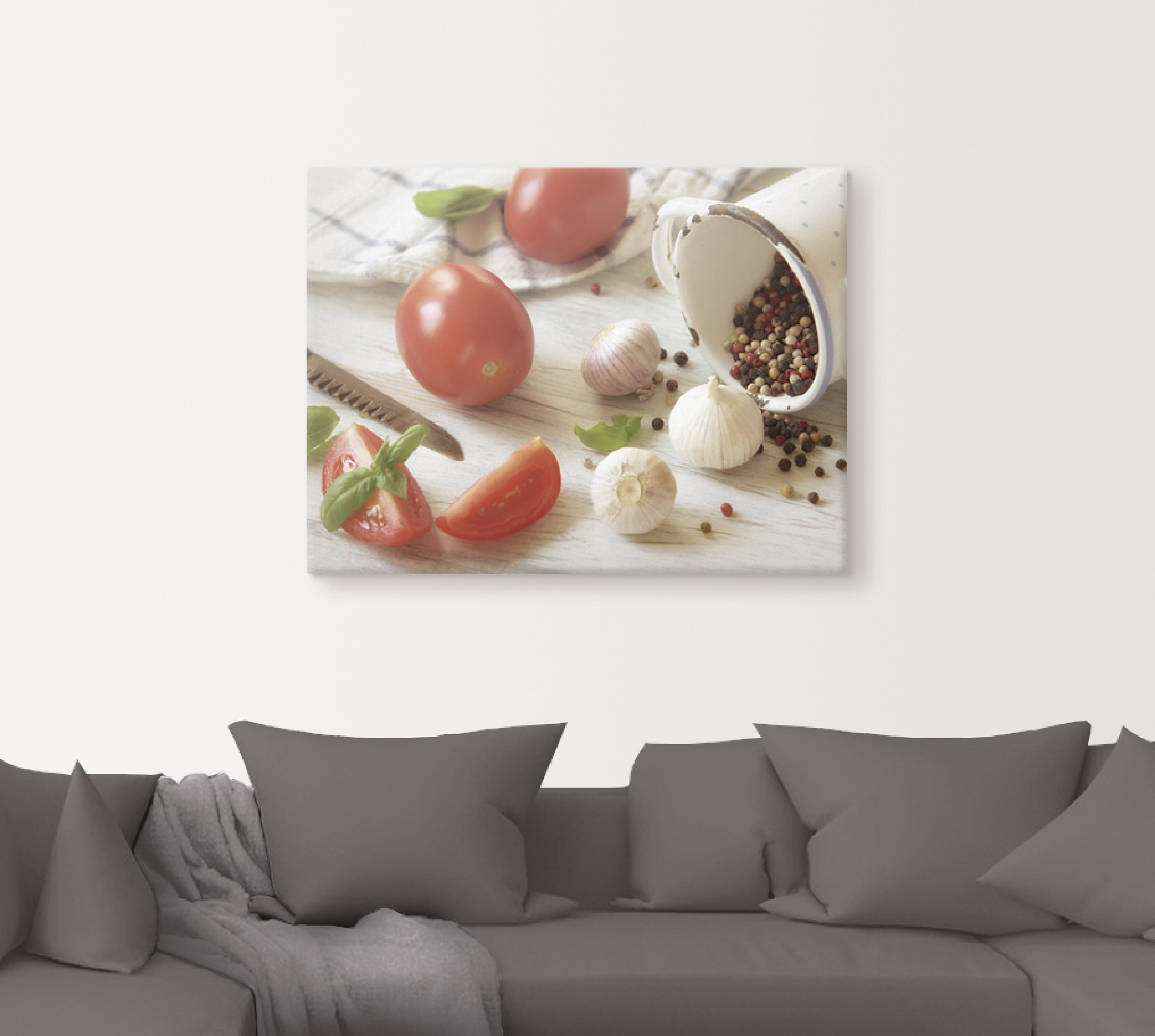 Artland Wandbild »Frische Küche«, Lebensmittel, (1 St.), als Leinwandbild, Poster in verschied. Größen