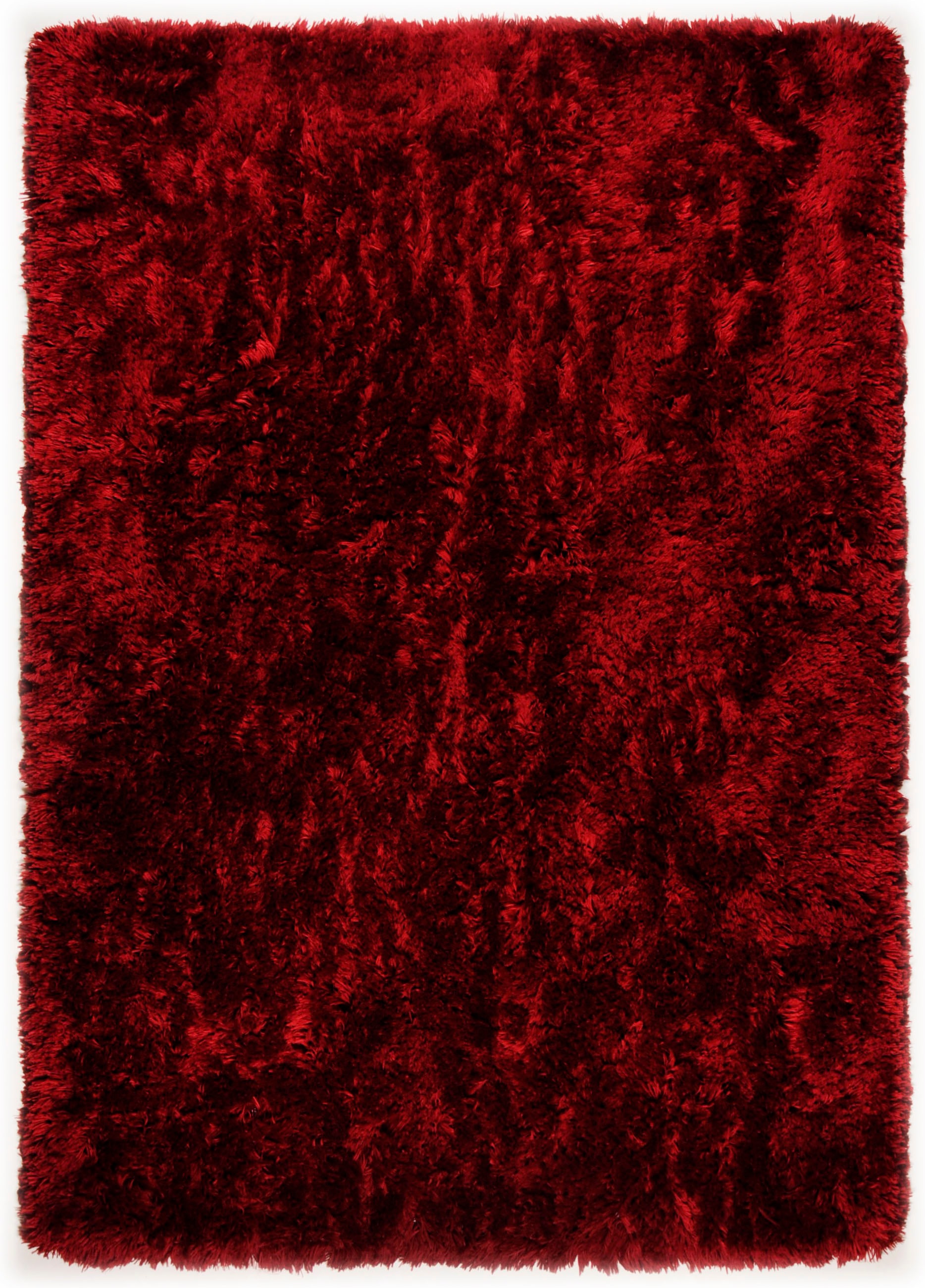 THEKO Hochflor-Teppich "Flokato" rechteckig 60 mm Höhe Uni Farben, handgetu günstig online kaufen