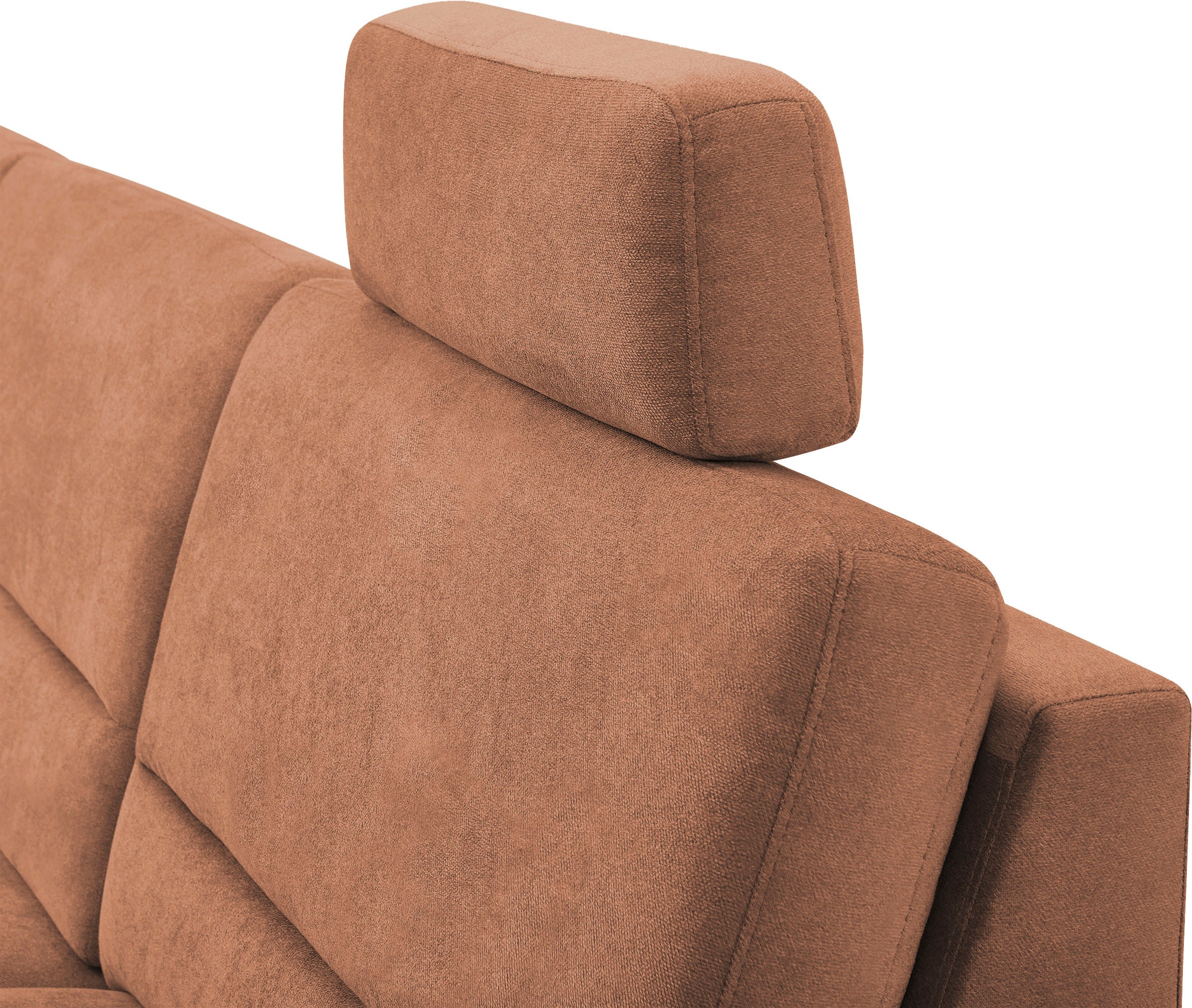 CALIZZA INTERIORS Ecksofa »Onyx L-Form«, Ottomane links oder rechts, wahlweise mit Bettfunktion, Breite 257 cm