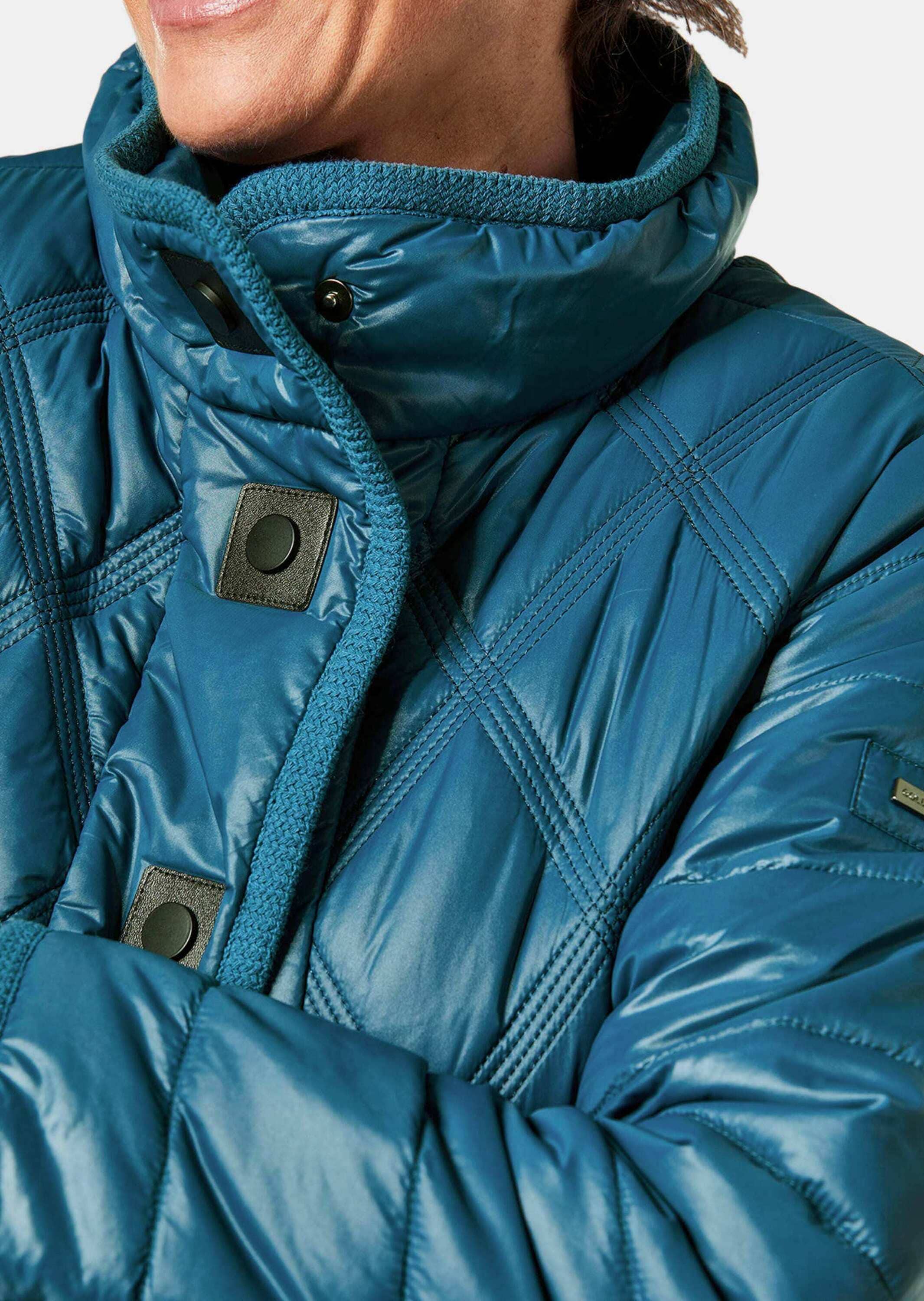 GOLDNER Kurzjacke »Steppjacke Steppjacke mit dekorativen Druckknöpfen«