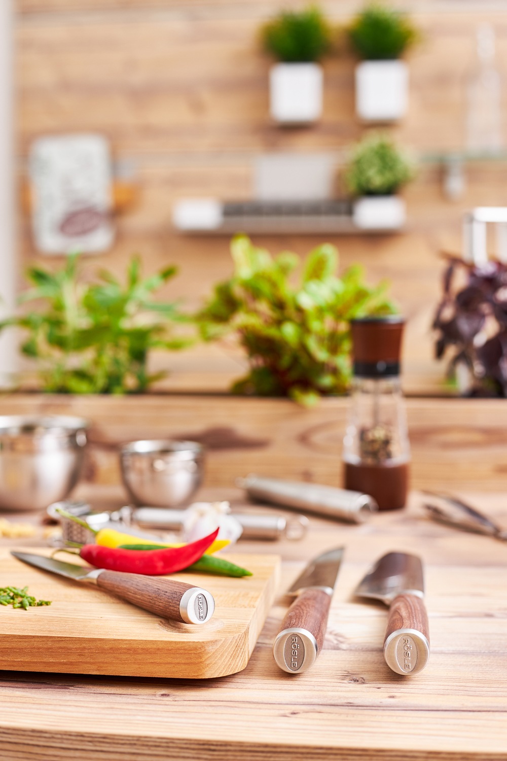 RÖSLE Fleischmesser »Masterclass«, (1 tlg.), Küchenmesser für Fleisch, Made in Solingen, Klingenspezialstahl