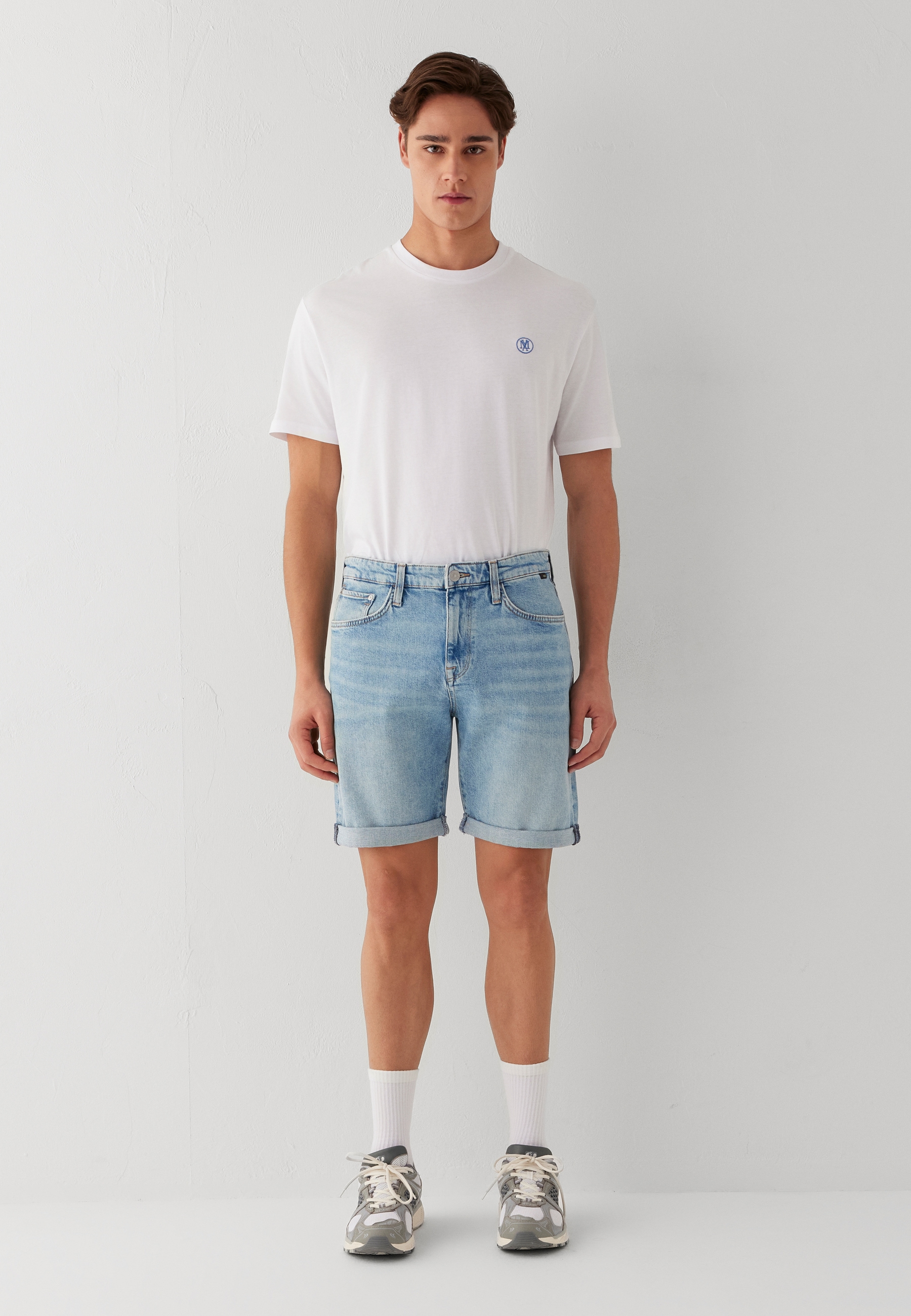 Mavi Straight-Jeans »BRIAN« Slim Fit Denim Shorts