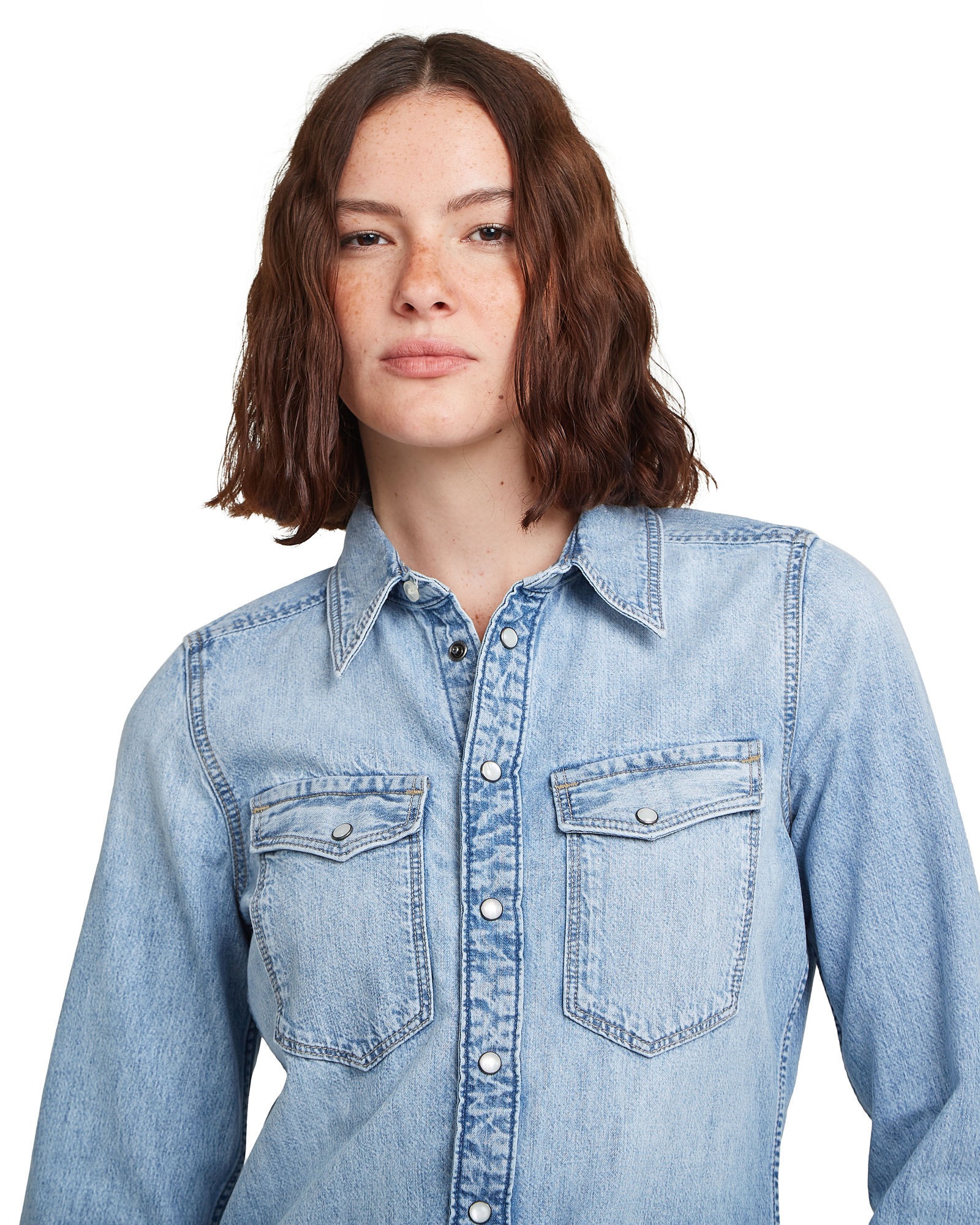 G-STAR Langarmshirt »Slim Western Hemd«