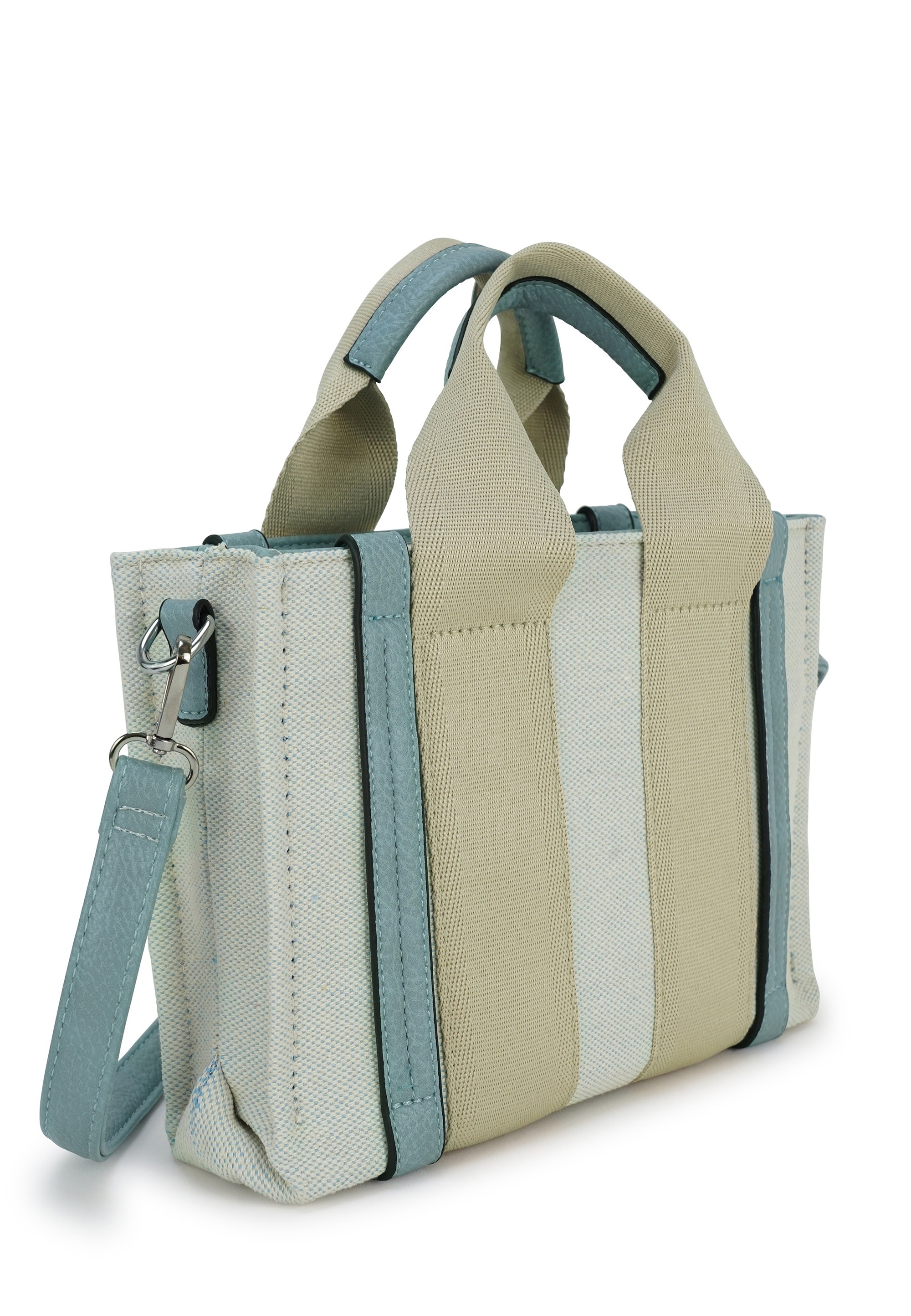 Harpa Schultertasche "TAMI" mit sportlichen Canvas-Streifen günstig online kaufen