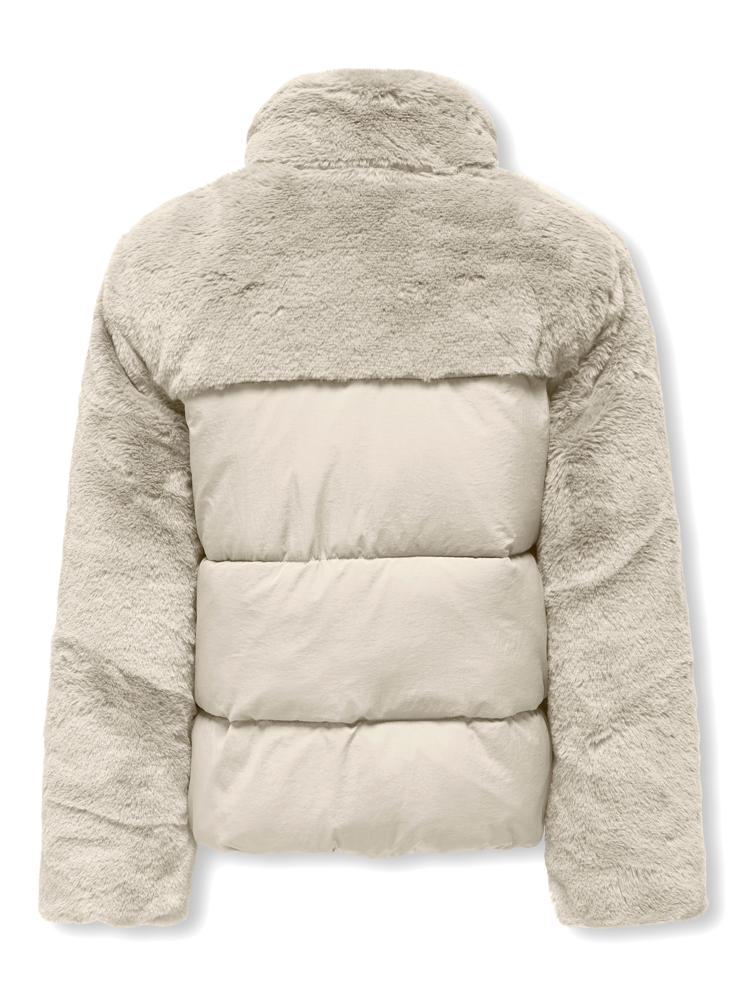 KIDS ONLY Steppjacke »KOGWANJA FUR PUFFER MIX COAT OTW«