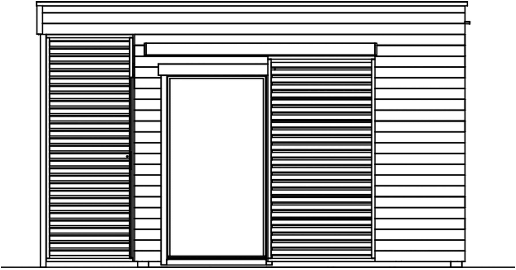 Skanholz Gartenhaus »Tokio 2«, doppelschalig