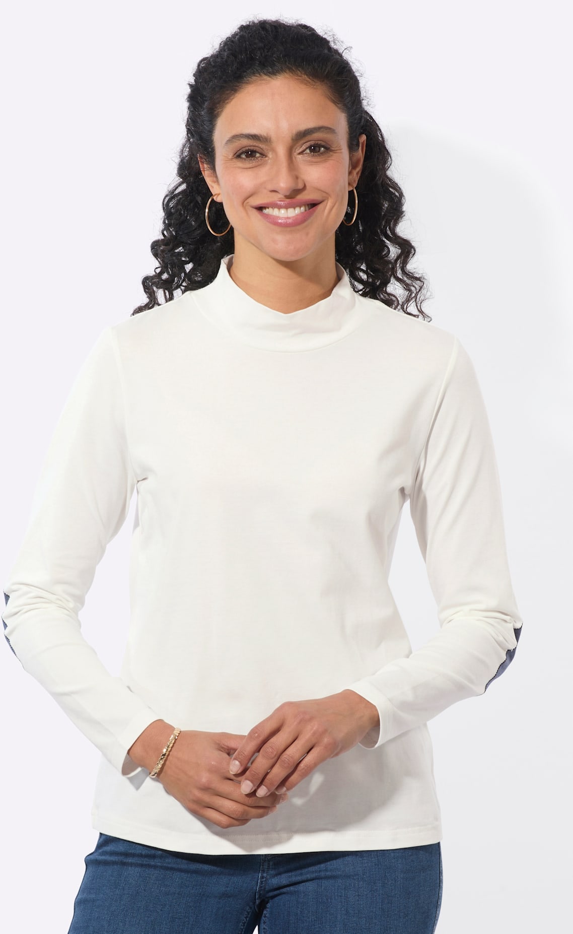 Inspirationen Stehkragenshirt "Stehkragen-Shirt" 1