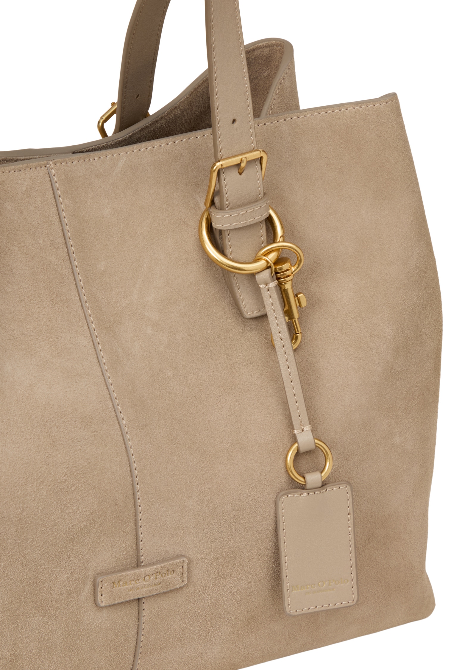 Marc O'Polo Shopper »aus weichem Velours-Rindleder«