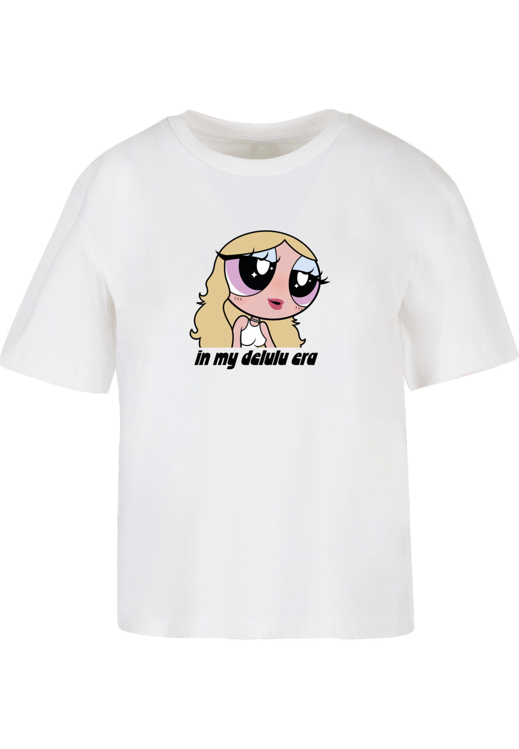 Miss Tee T-Shirt "Miss Tee Damen Staying Delulu Tee" 1 Stk.