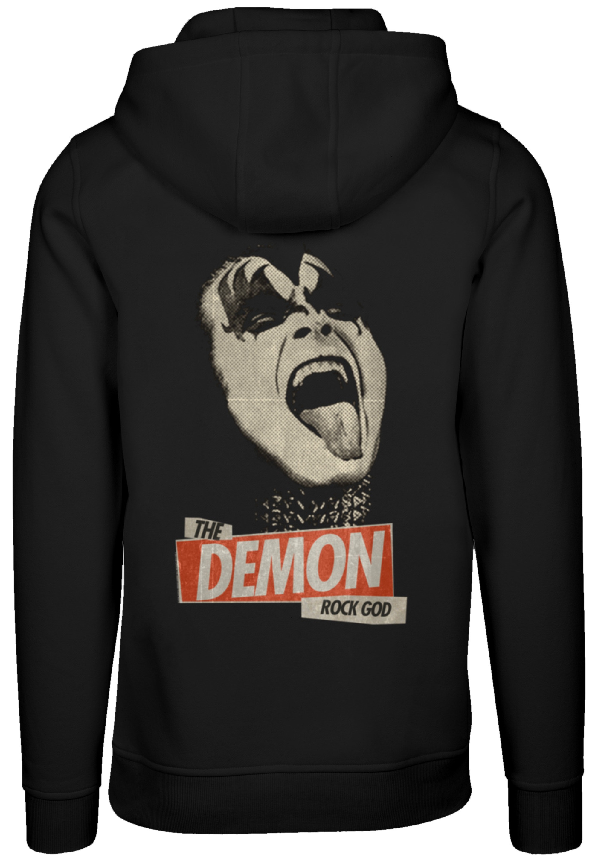 F4NT4STIC Kapuzenpullover »Kiss Rock Music God«, Weihnachten, Geschenk, Logo