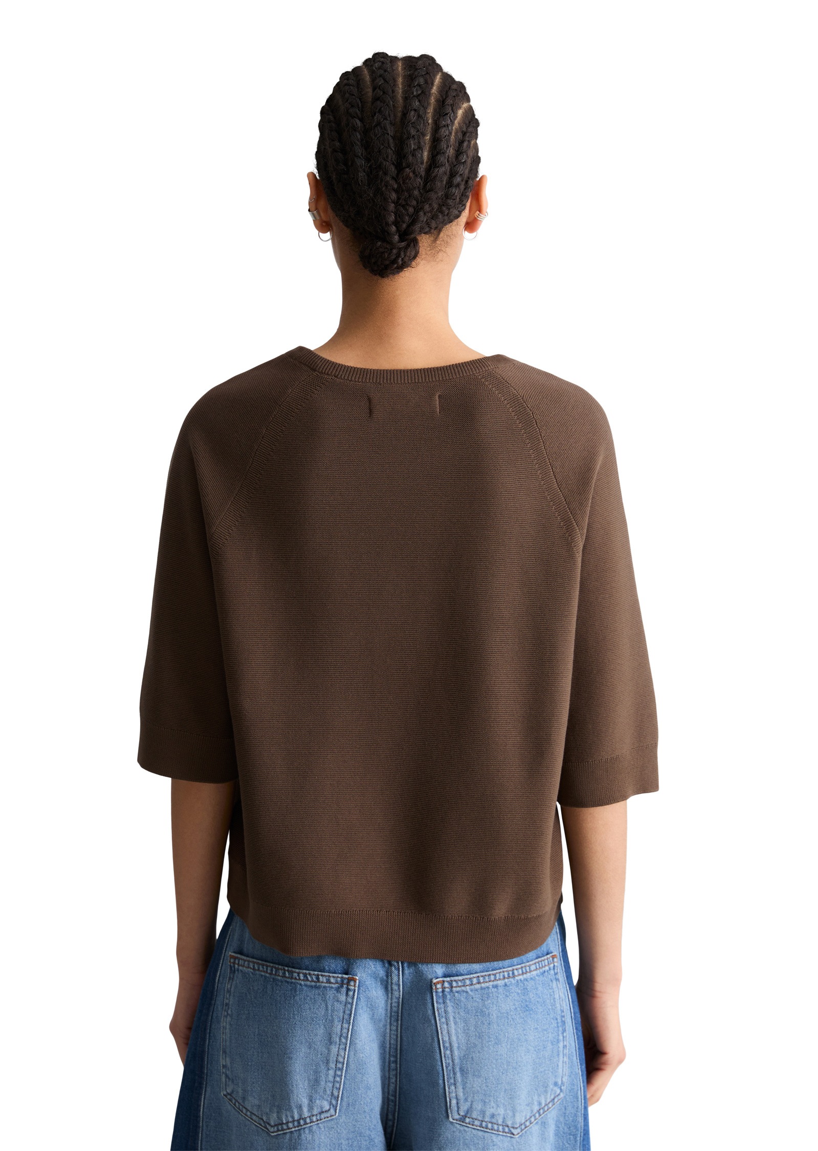 Thumbnail - Marc OPolo DENIM Strickpullover "aus kompaktem Baumwollgarn"