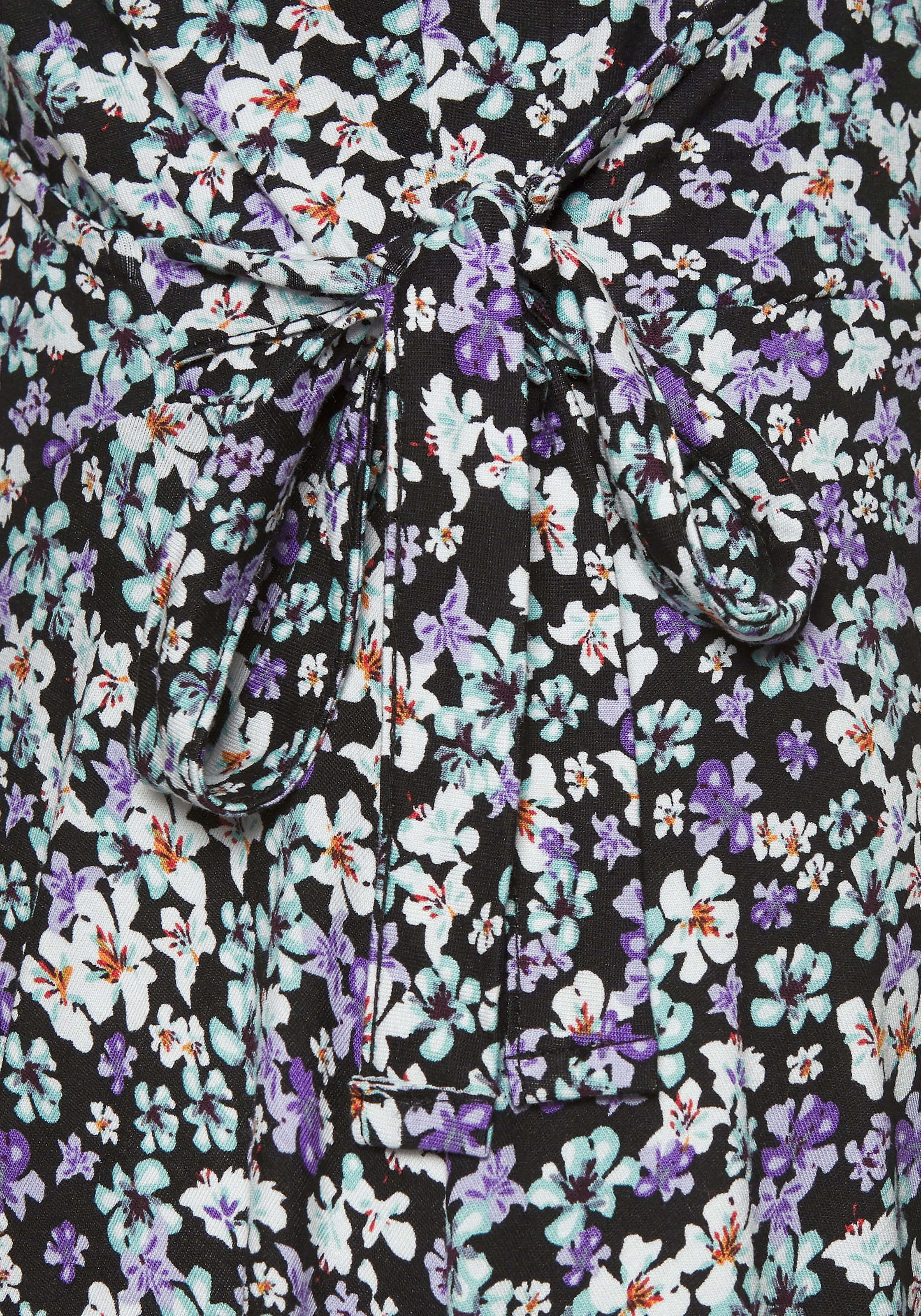Vivance Jerseykleid, mit Alloverdruck und Bindeband, Wickelkleid, Sommerkleid