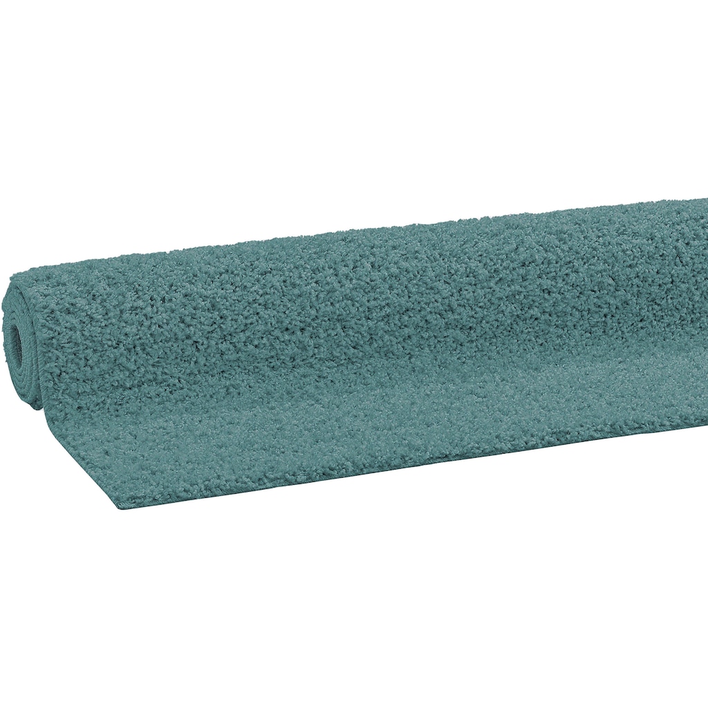 Bruno Banani Hochflor-Teppich »Shaggy Soft«, rechteckig