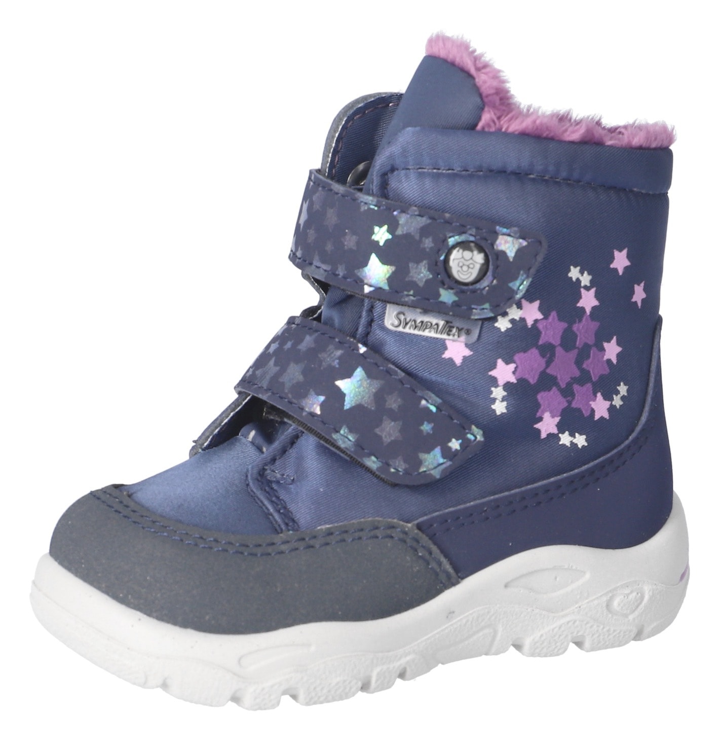 PEPINO by RICOSTA Winterstiefel "Milena WMS: mittel" Babyschuh mit Warmfutter und Sympatex, Größenschablone zum Download