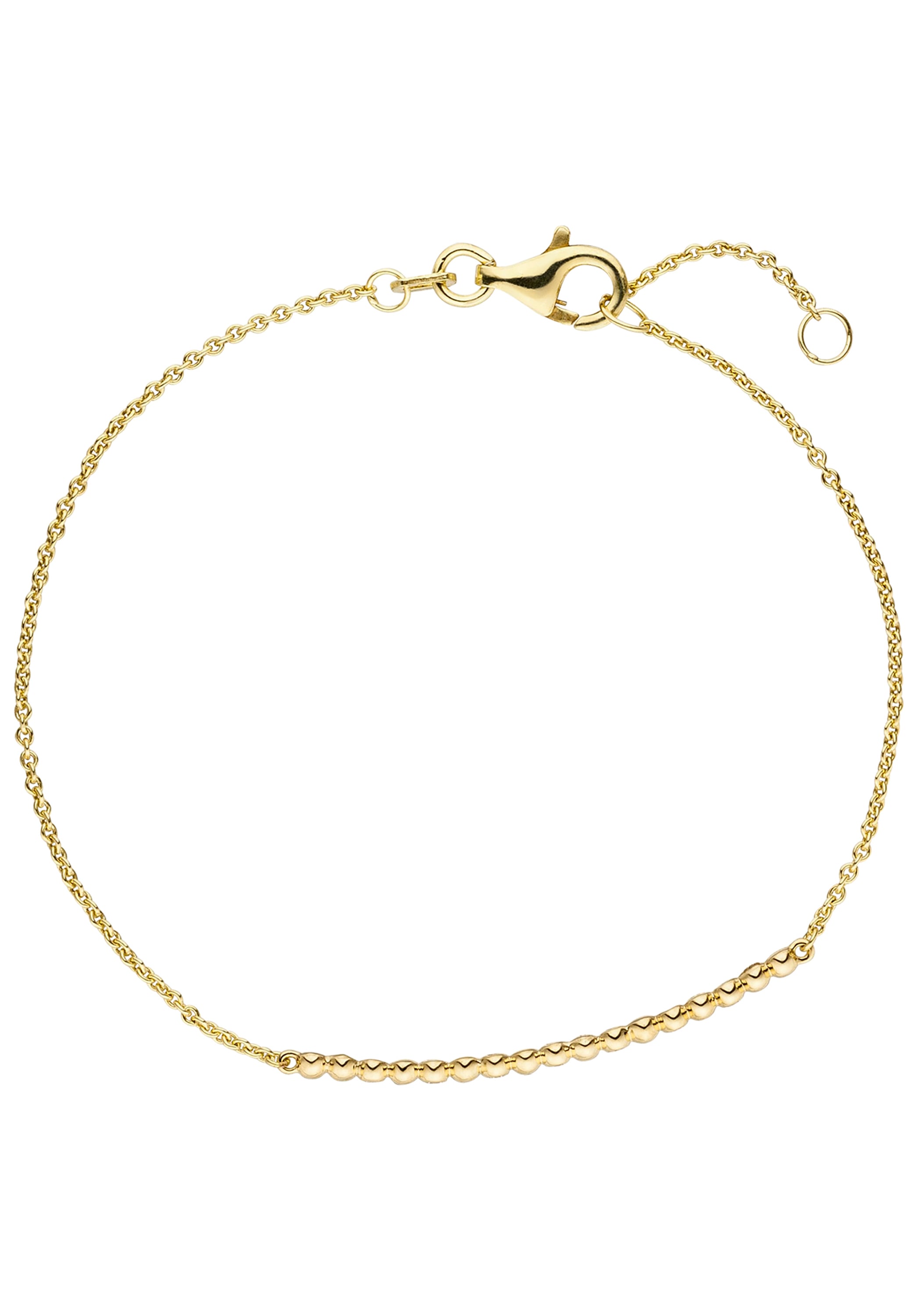 JOBO Armband, 585 Gold mit 7 Diamanten 17,5 cm