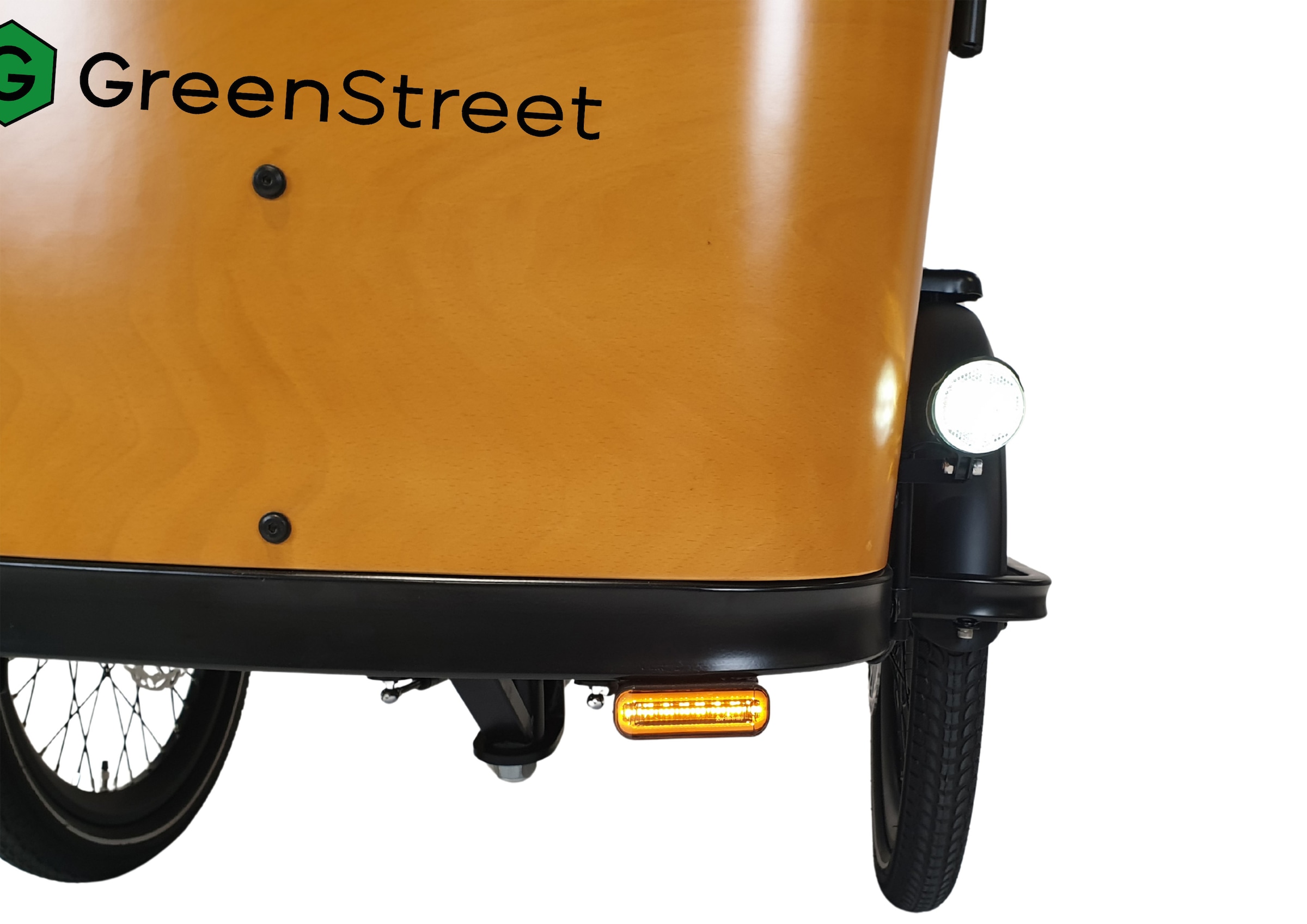 GreenStreet »Family-Cargo 672 Wh« 8 Gang Shimano Nexus Schaltwerk Nabenschaltung Mittelmotor 250 W Blinker