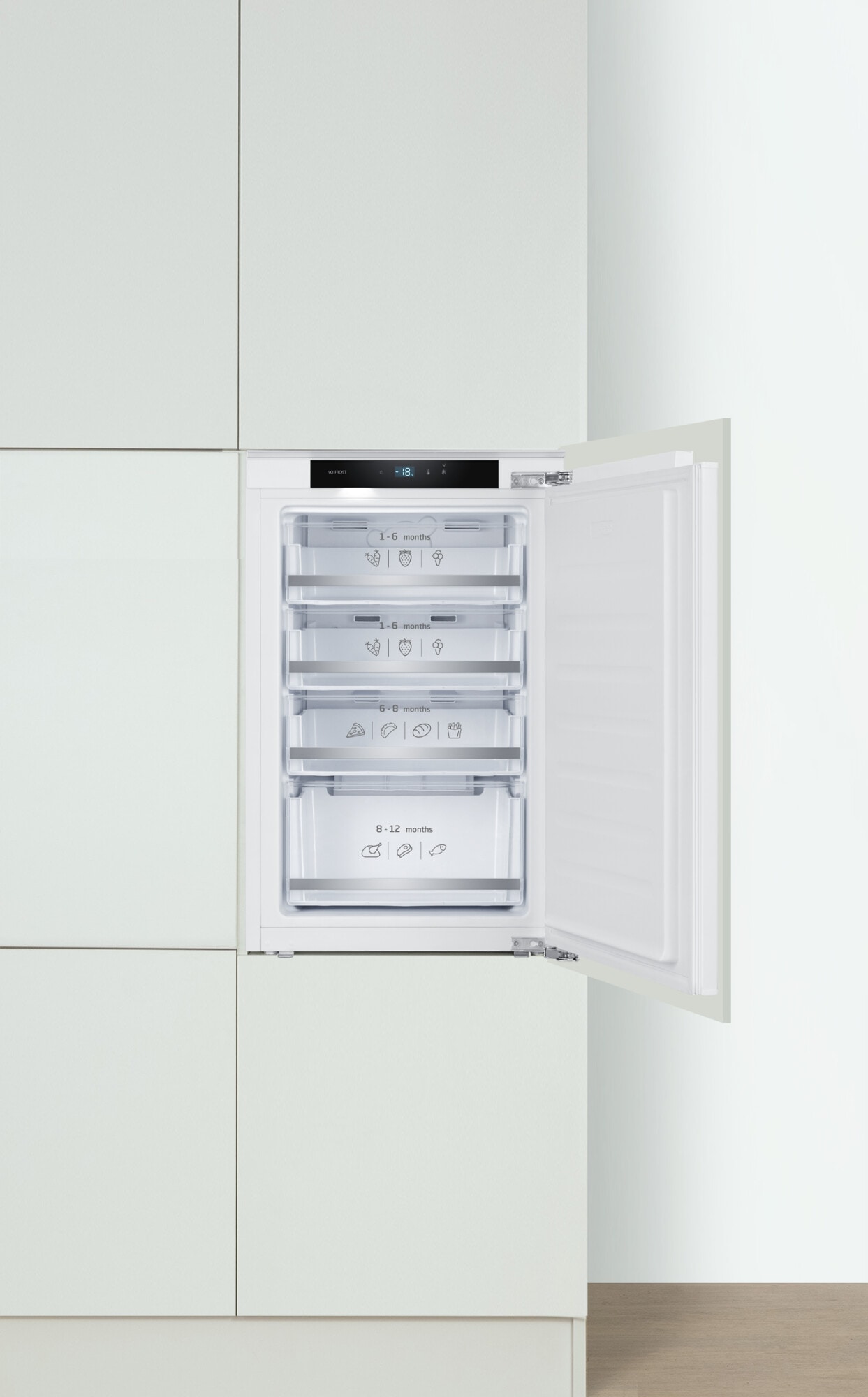 Amica Einbaugefrierschrank »EGSX 321 250« 87 cm hoch 56 cm breit