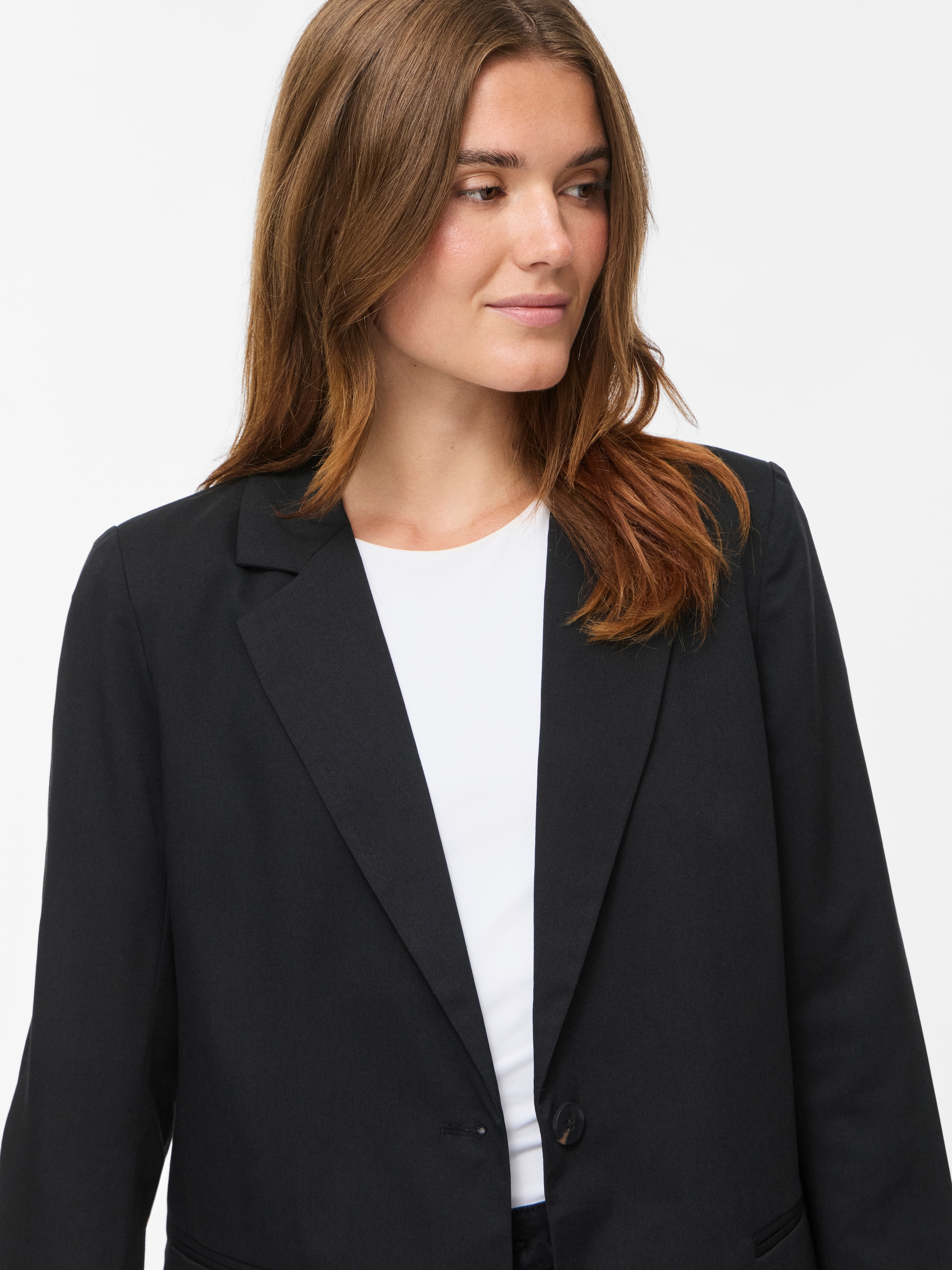 Vila Kurzblazer »VIBELLA L/S BLAZER - NOOS« Materialmix