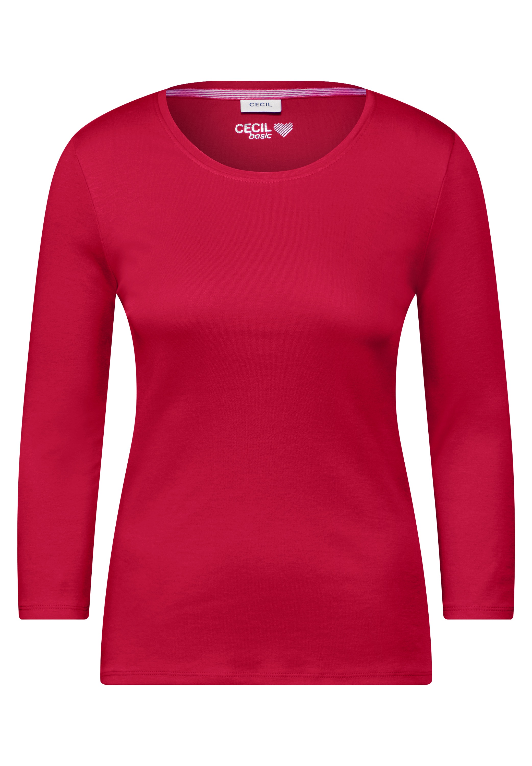Cecil 3/4-Arm-Shirt, aus reiner Baumwolle