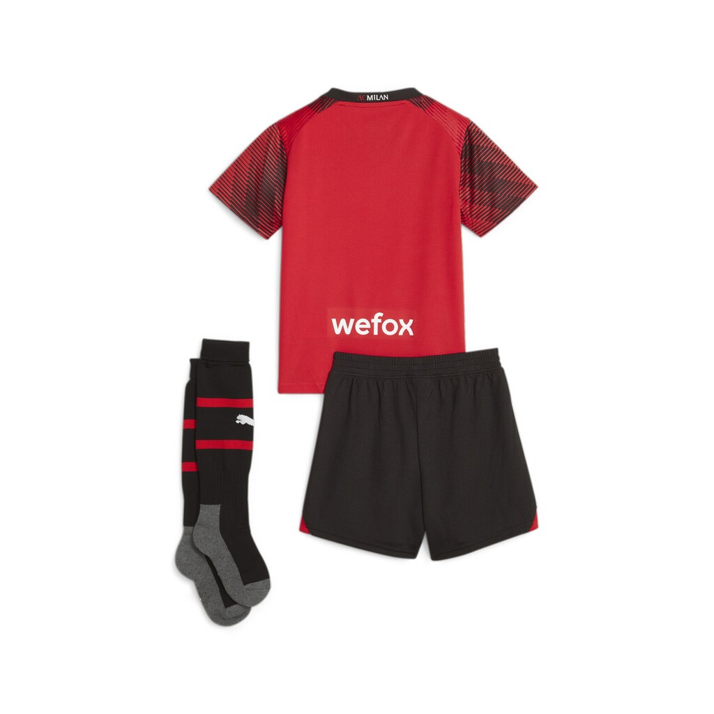 PUMA Trainingsanzug »AC Milan 23/24 Heimtrikot Mini-Kit Jugendliche«