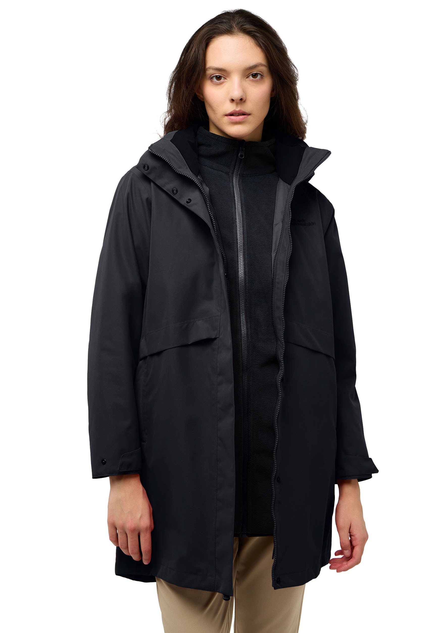 Jack Wolfskin 3-in-1-Funktionsparka "BAYLIGHT", mit Kapuze, 3in1, wasserdic günstig online kaufen
