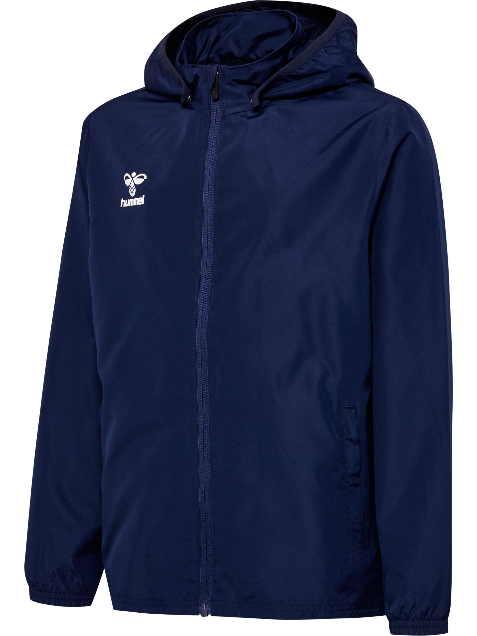 hummel Allwetterjacke »HMLESSENTIAL AW JACKET KIDS« mit Kapuze sportlicher Stil, atmungsaktiv, wasser- und schmutzabweisen