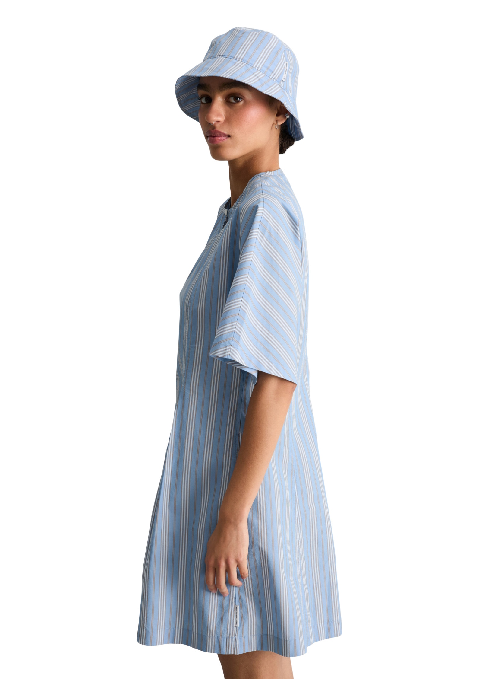 Marc O'Polo DENIM Minikleid »aus Papertouch-Popeline«