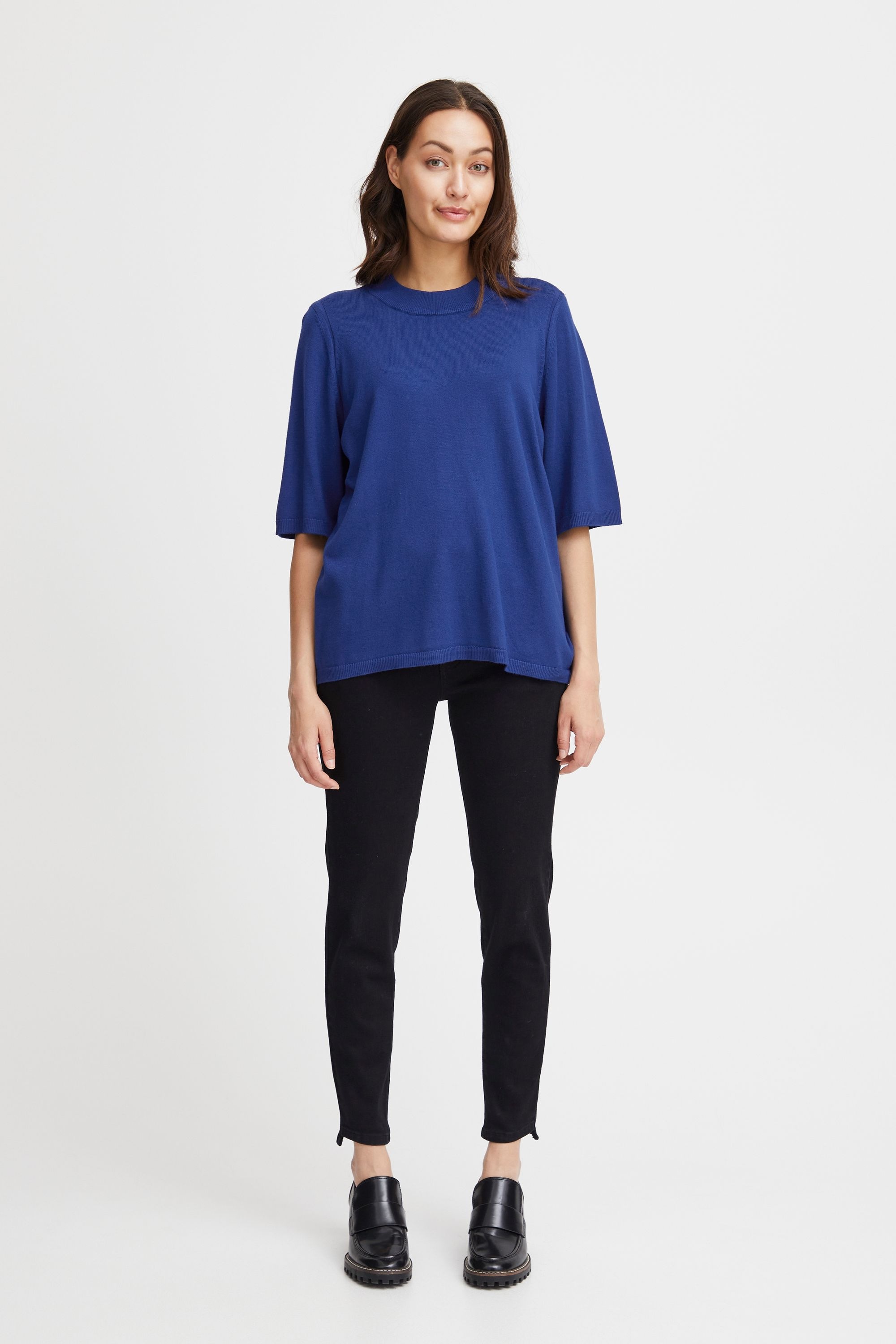 fransa Strickfleece-Pullover »Strickpullover FRBlume«