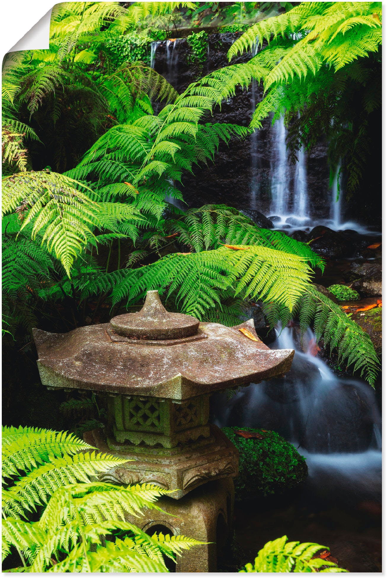 Artland Wandbild »Japanische Laterne«, Spa, (1 St.), als Leinwandbild, Poster, Wandaufkleber in verschied. Größen