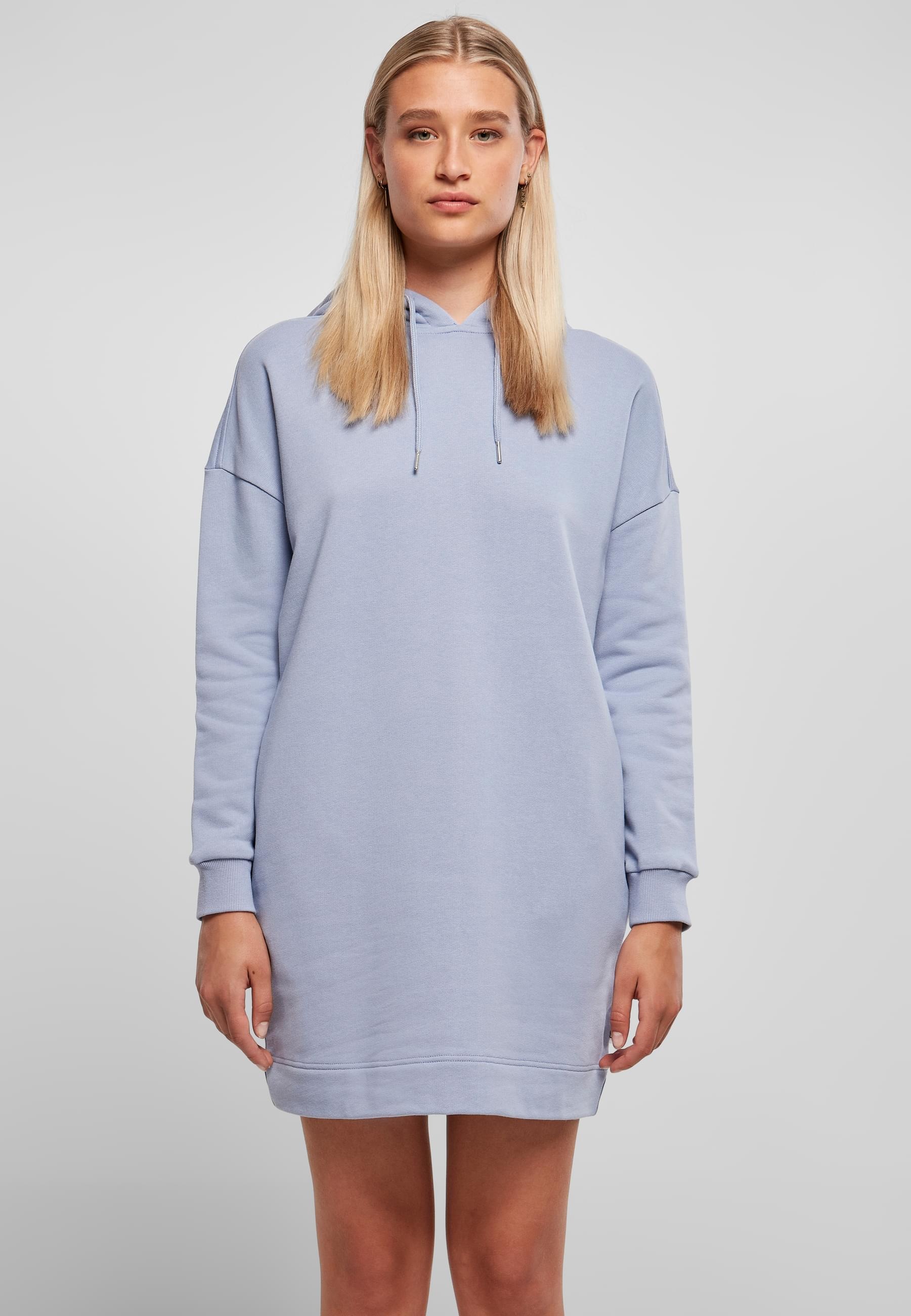 URBAN CLASSICS Shirtkleid »Urban Classics Damen Ladies Organic Oversized Terry Hoody Dress«, (1 tlg.)