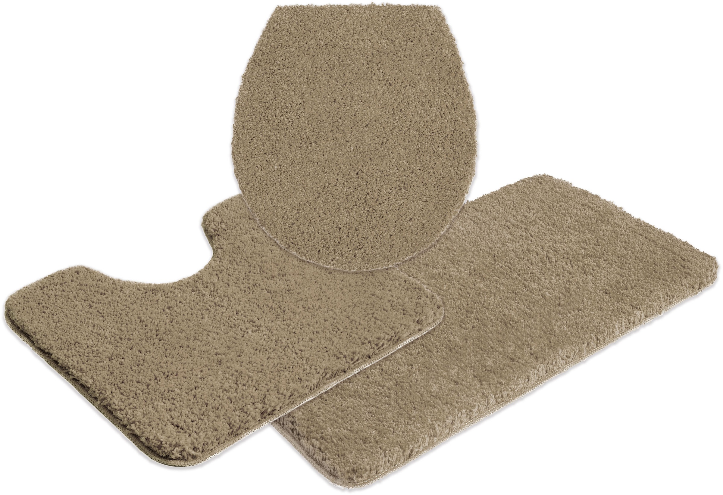 OTTO home Badematte "Inga, Badezimmer Teppich, Badvorleger" Höhe 20 mm ruts günstig online kaufen